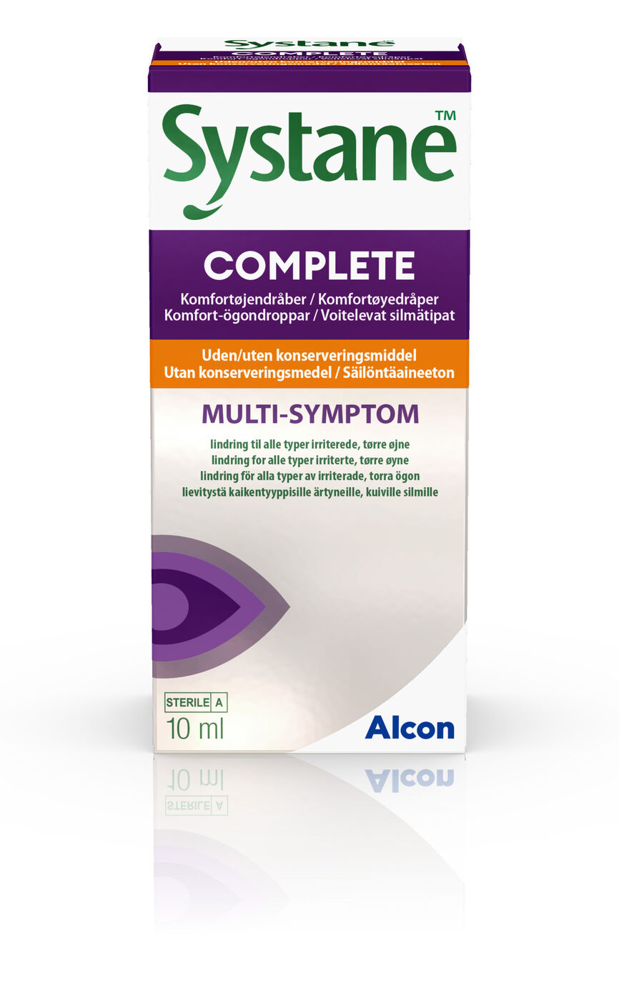 Systane Complete Komfortøyedråper 10 ml