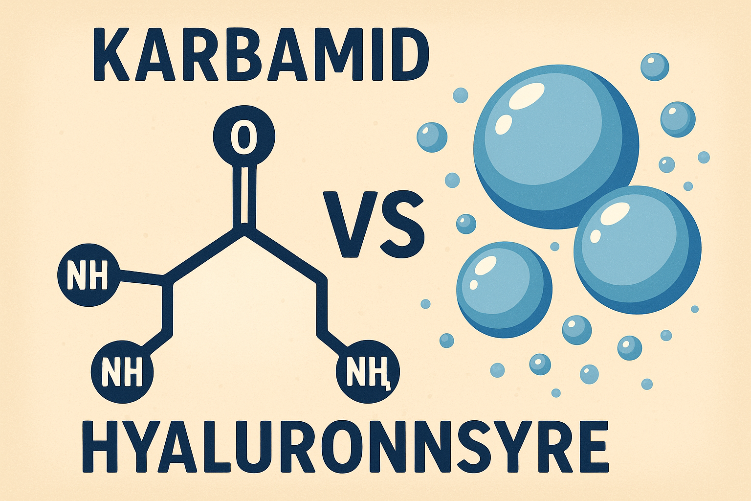 Karbamid vs. Hyaluronsyre: Hva er best for din tørre hud?