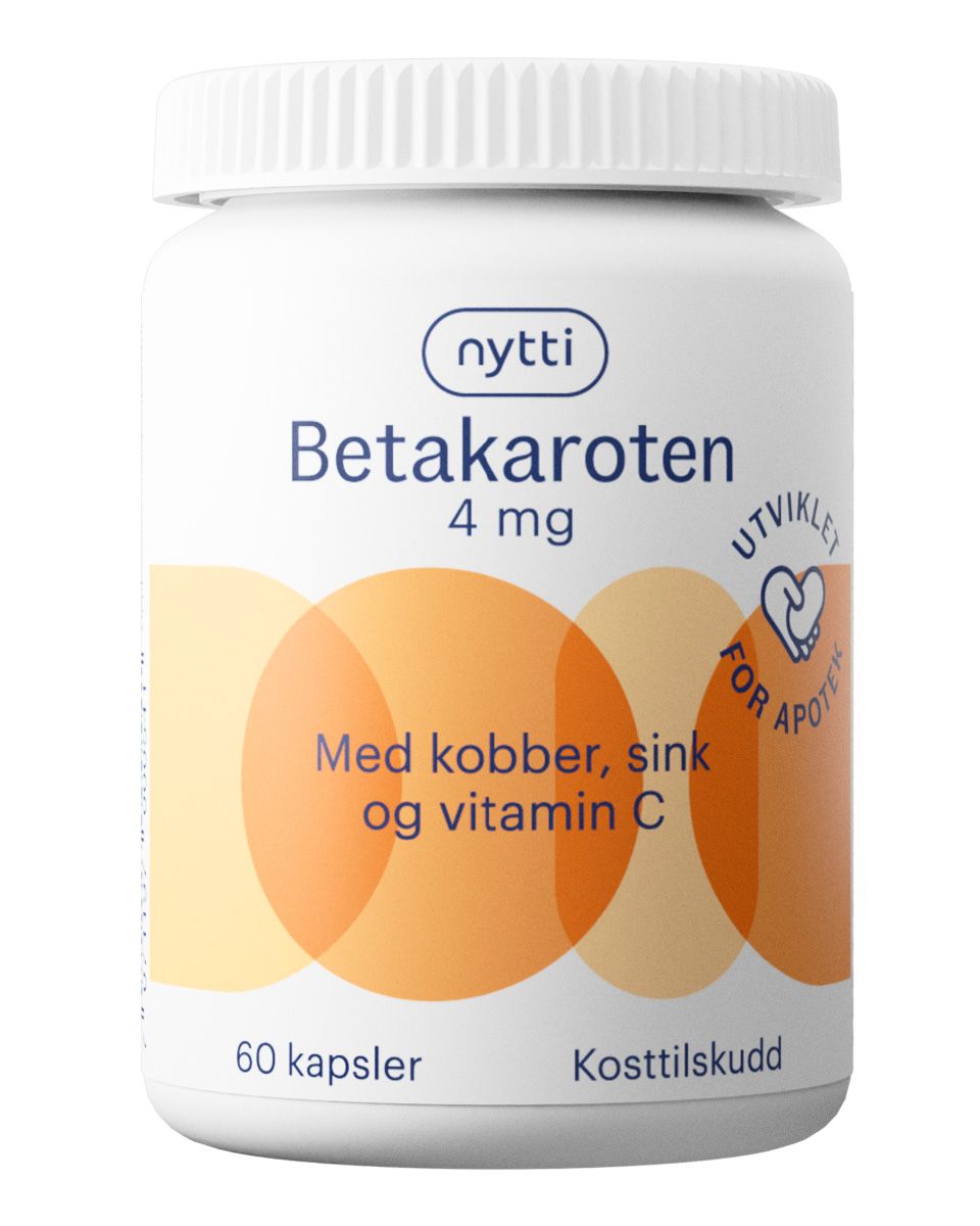 Nytti Betakaroten 4mg 60 stk