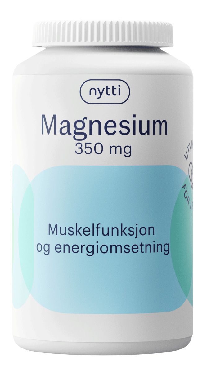 Nytti Magnesium 350mg, 100 stk