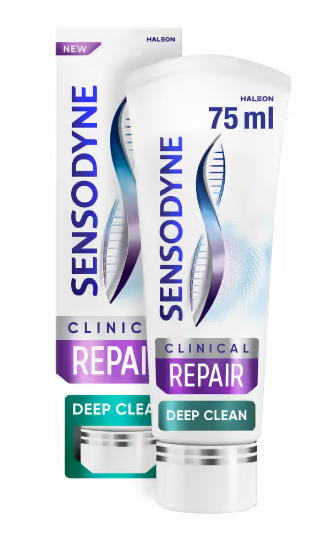 Sensodyne Clinical Repair Deep Clean Tannkrem 75ml