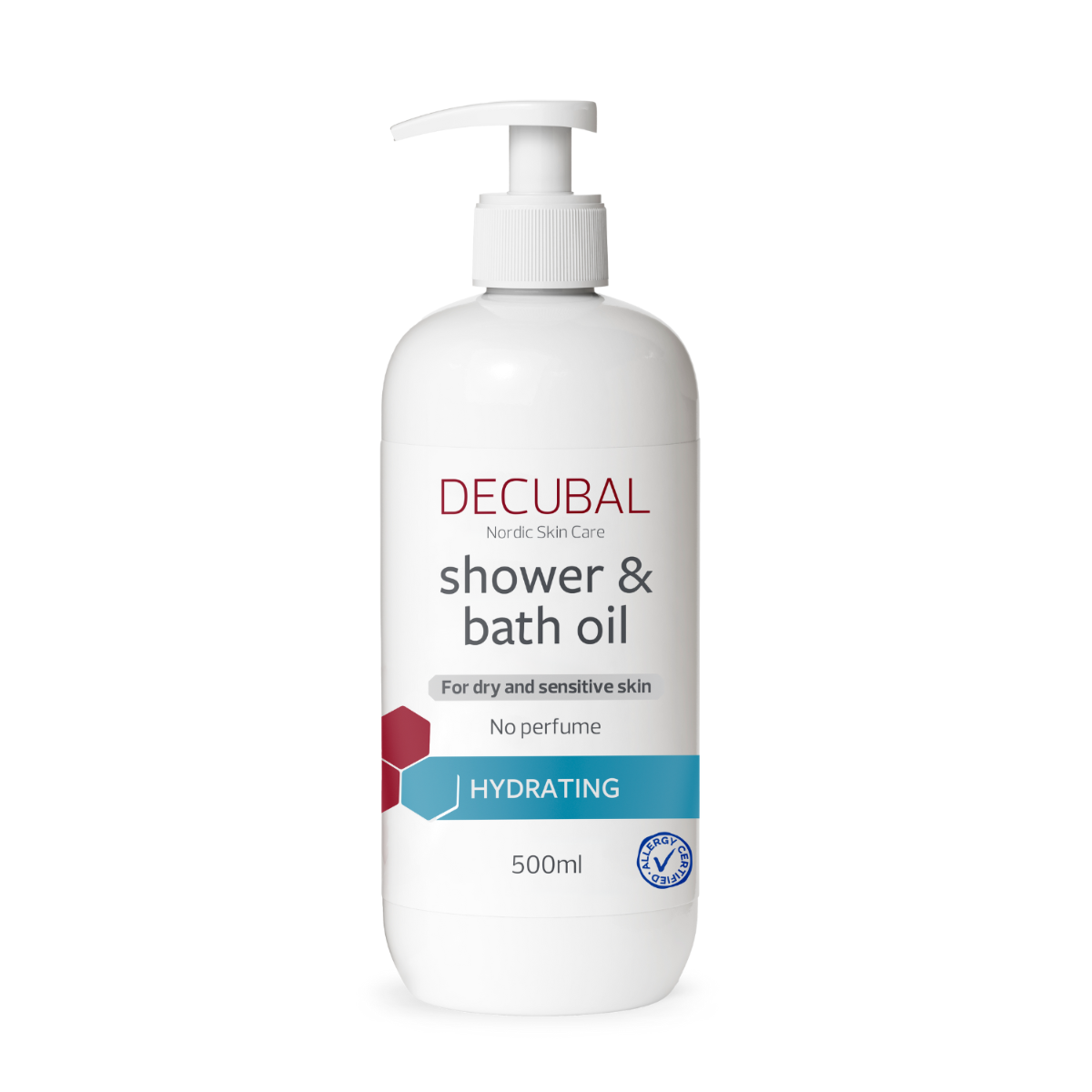 Decubal Hydrating Shower & Bath Oil 500 ml