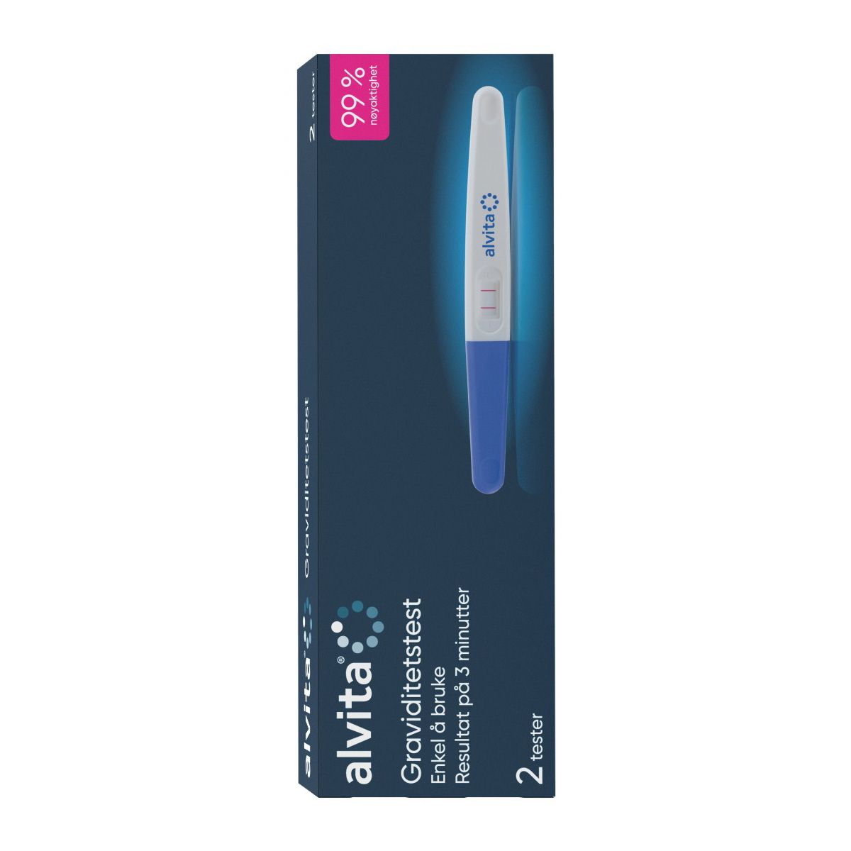 Alvita Graviditetstest 2 stk