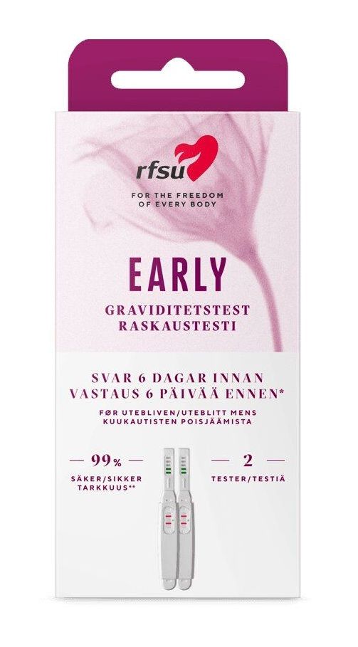 RFSU Graviditetstest Early 2 stk