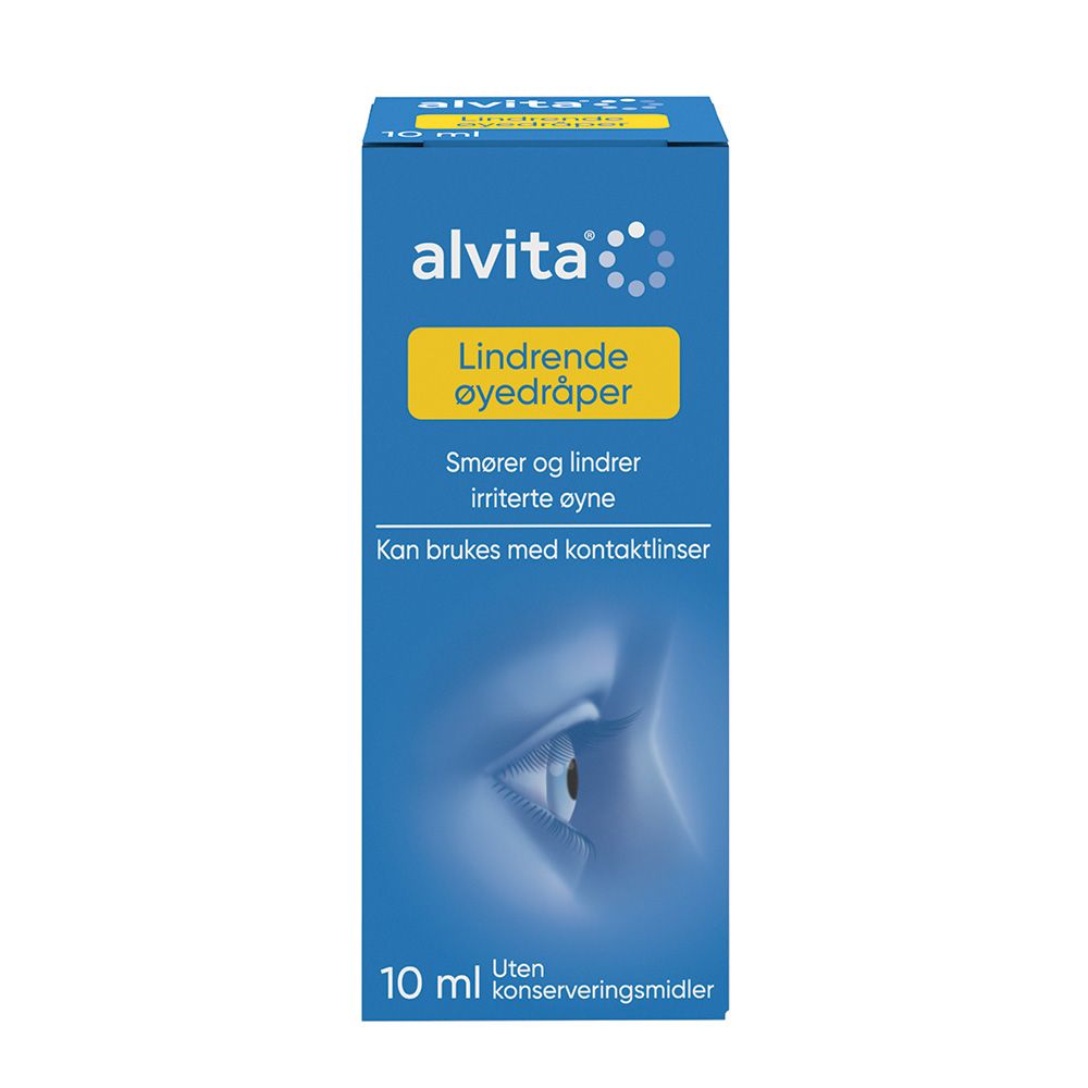 Alvita lindrende øyedråper 10 ml
