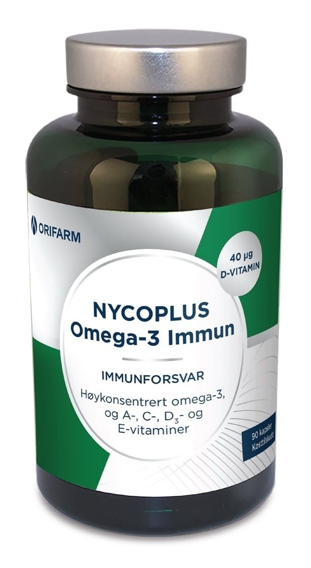 Nycoplus Omega-3 Immun 90 kapsler