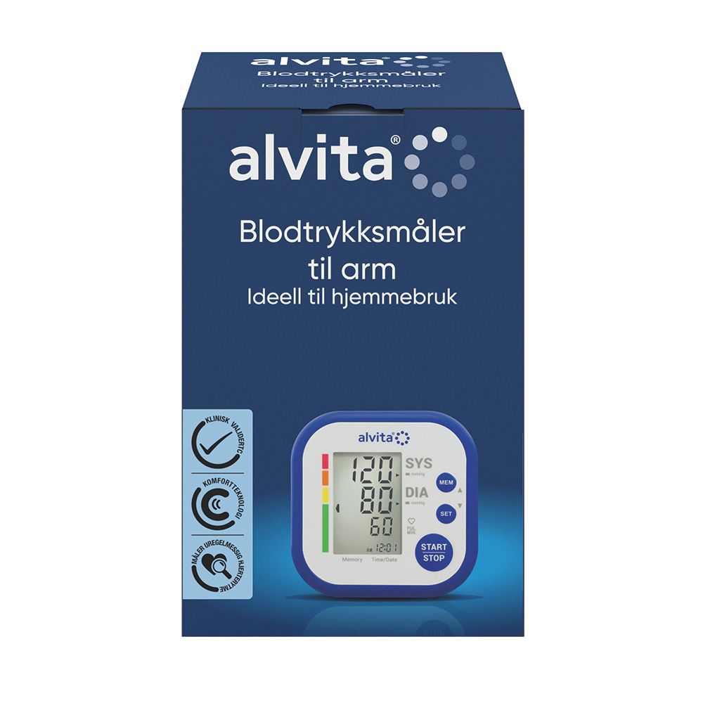Alvita Blodtrykksmåler Arm