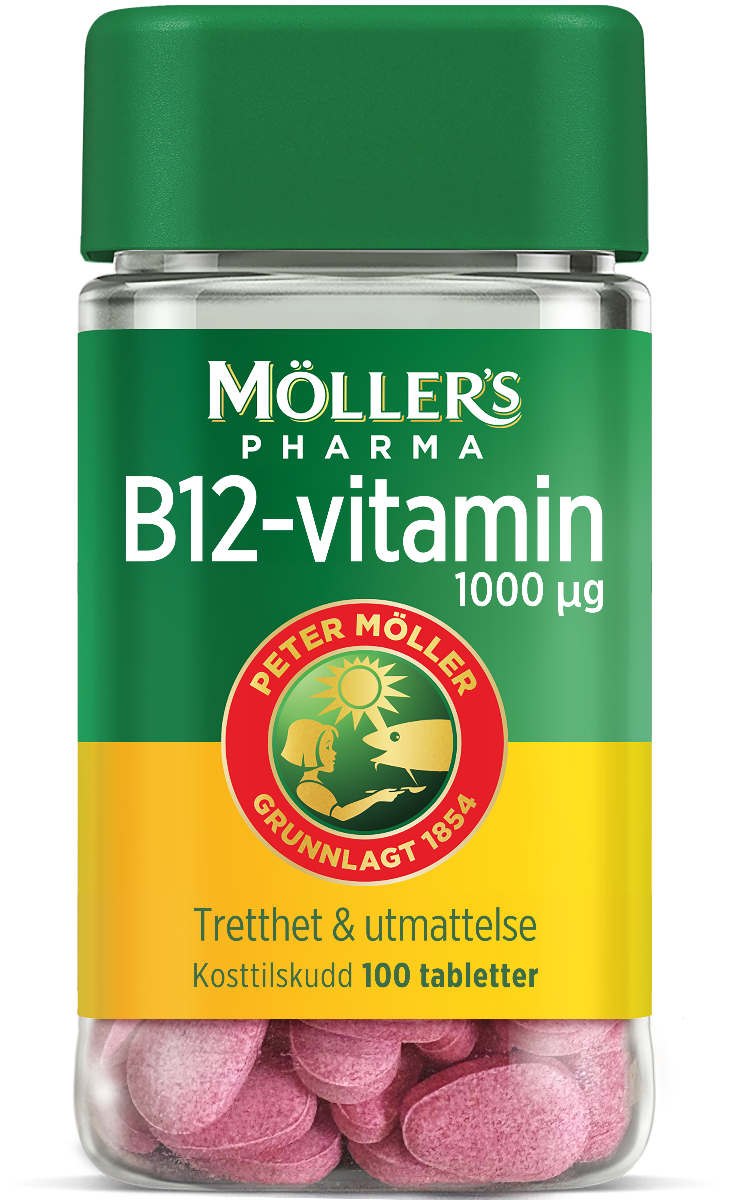 Möller's Pharma B12 100 stk