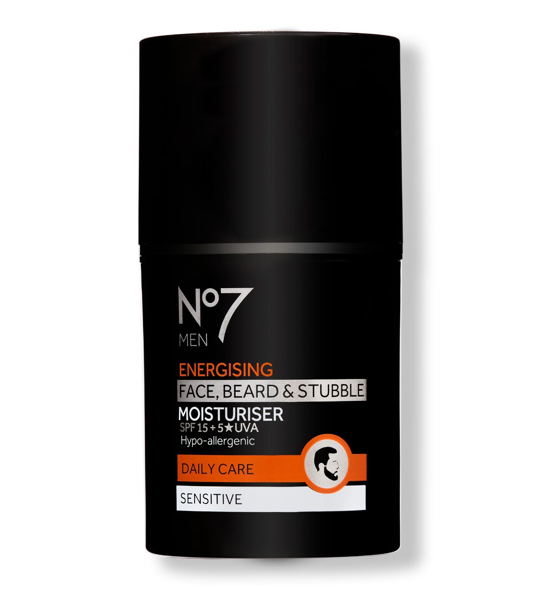No7 Men Energising Face Beard & Stubble Moisturiser SPF15 50ml