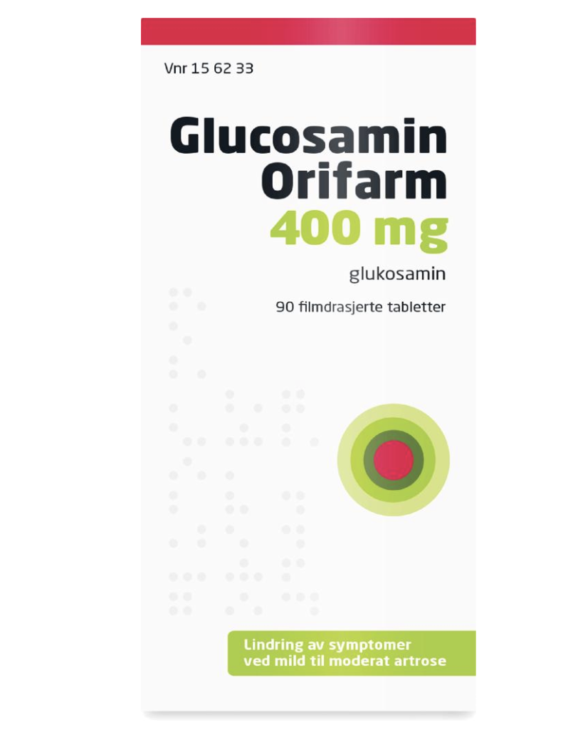 Glucosamin orifarm tab 400mg 90 STK