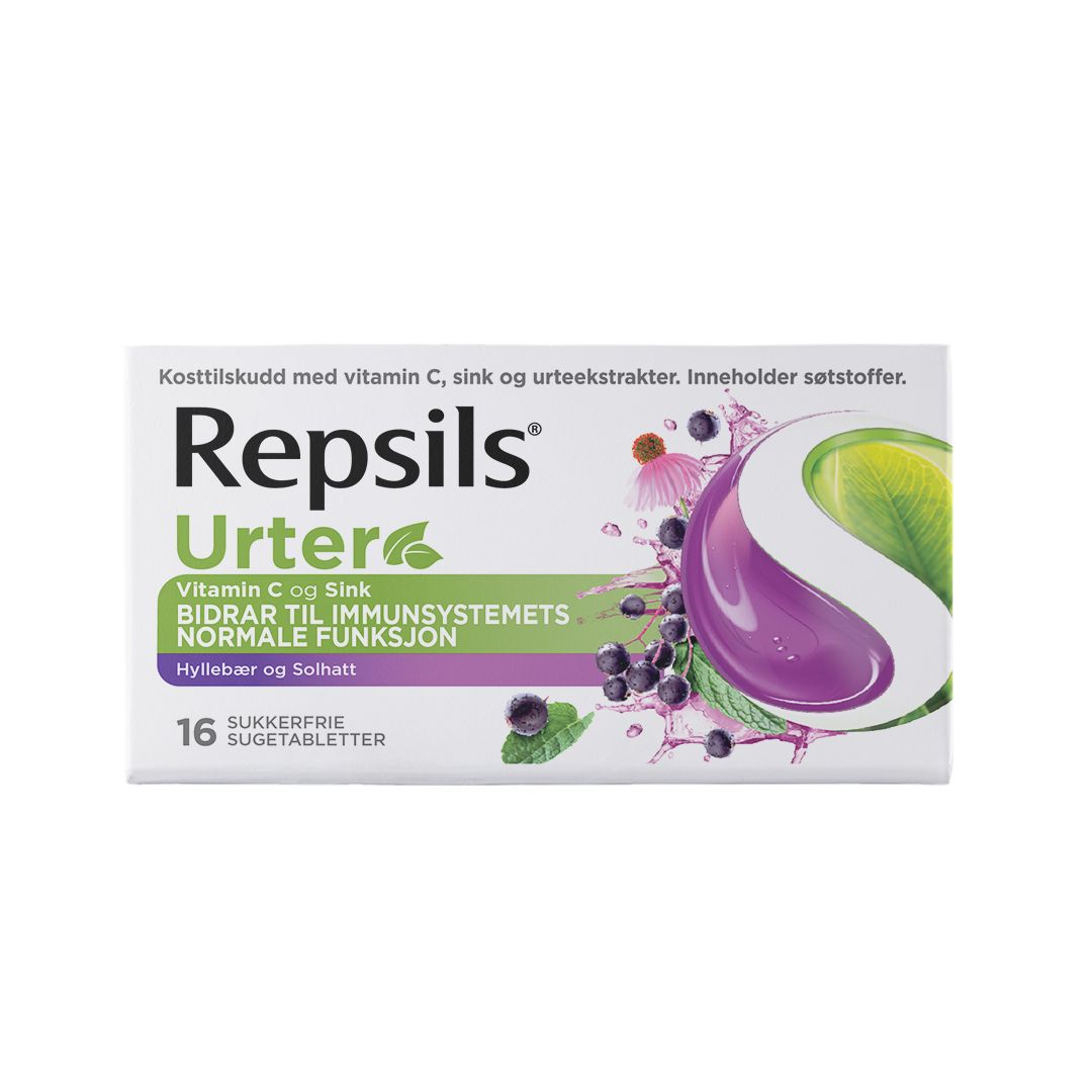 Repsils Urter Hyllebær & Solhatt 16 stk