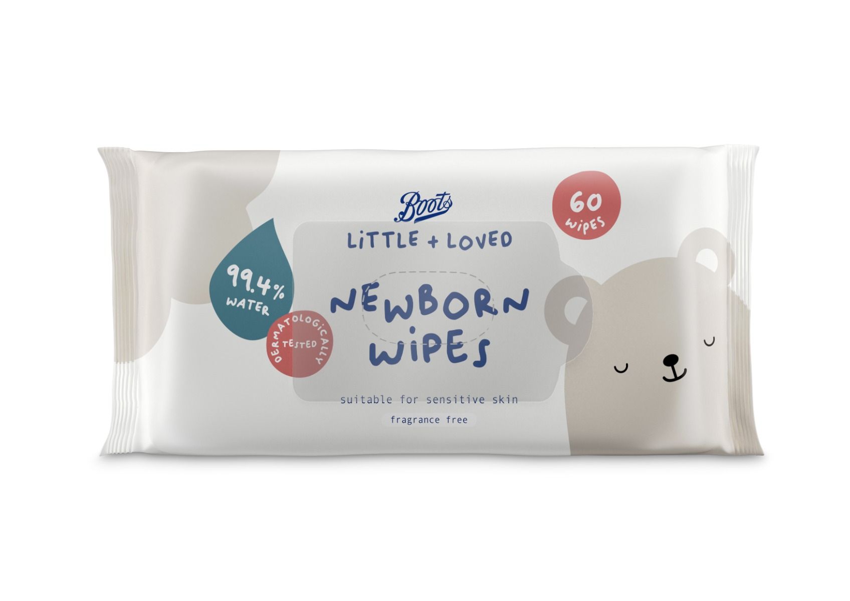 Boots New Born Våtservietter 60stk