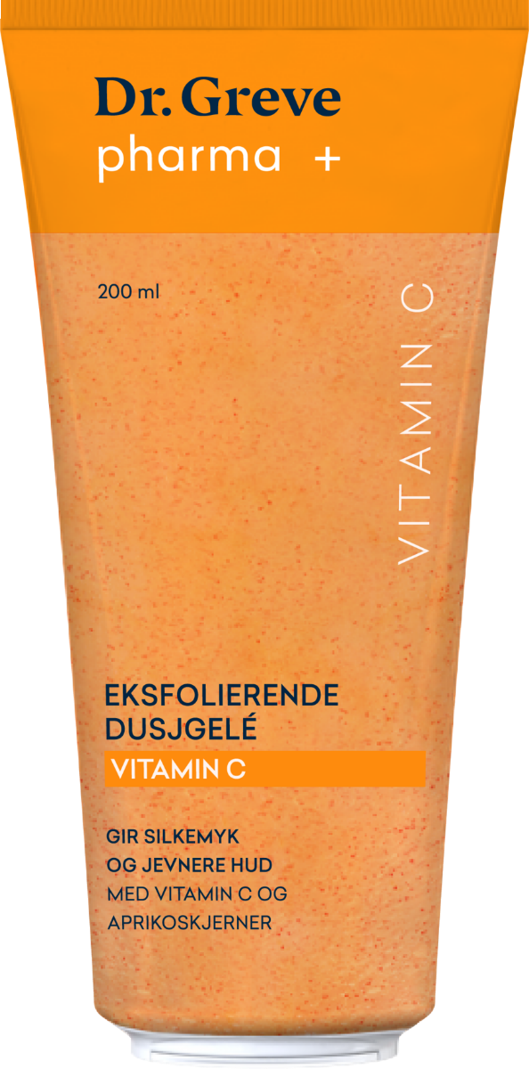 Dr. Greve Pharma Vitamin C eksfolierende dusjgele 200 ml