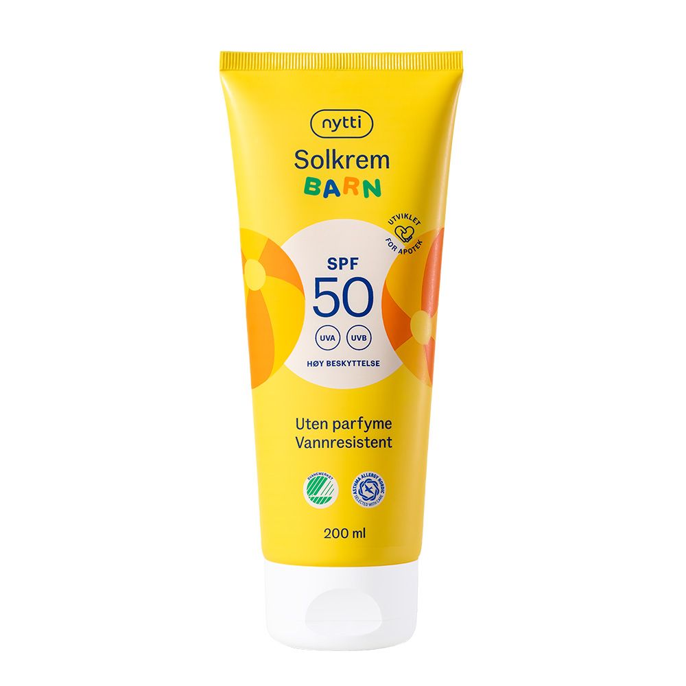 Nytti Solkrem Barn SPF50 200 ml