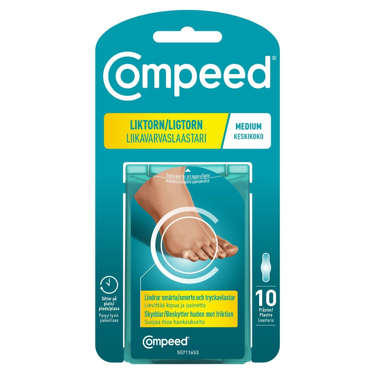 Compeed Liktornplaster Medium 10 stk.