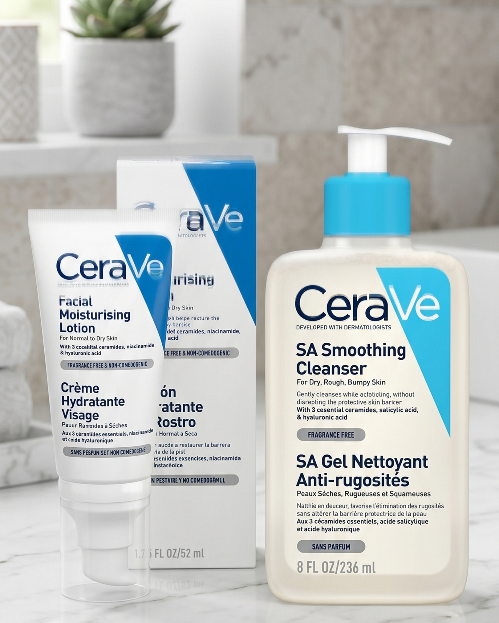 CeraVe Ansiktskrem Og Rens Mot Kviser