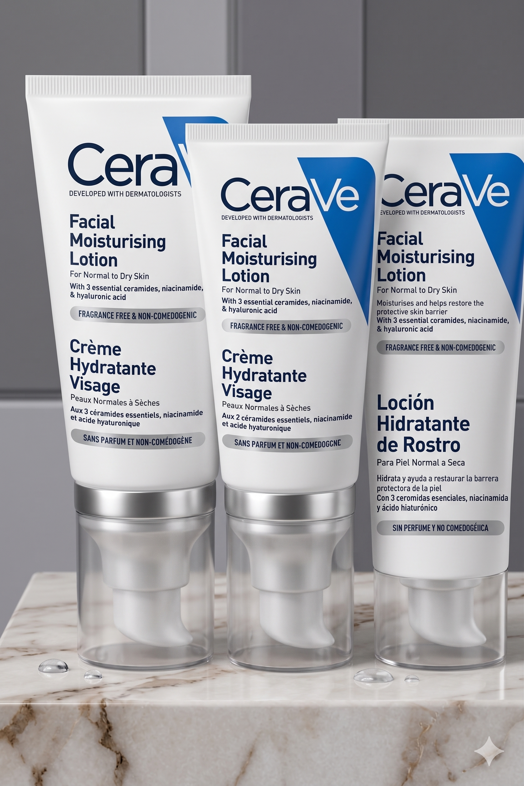 CeraVe Ansiktskrem 52 ml 3 pakning