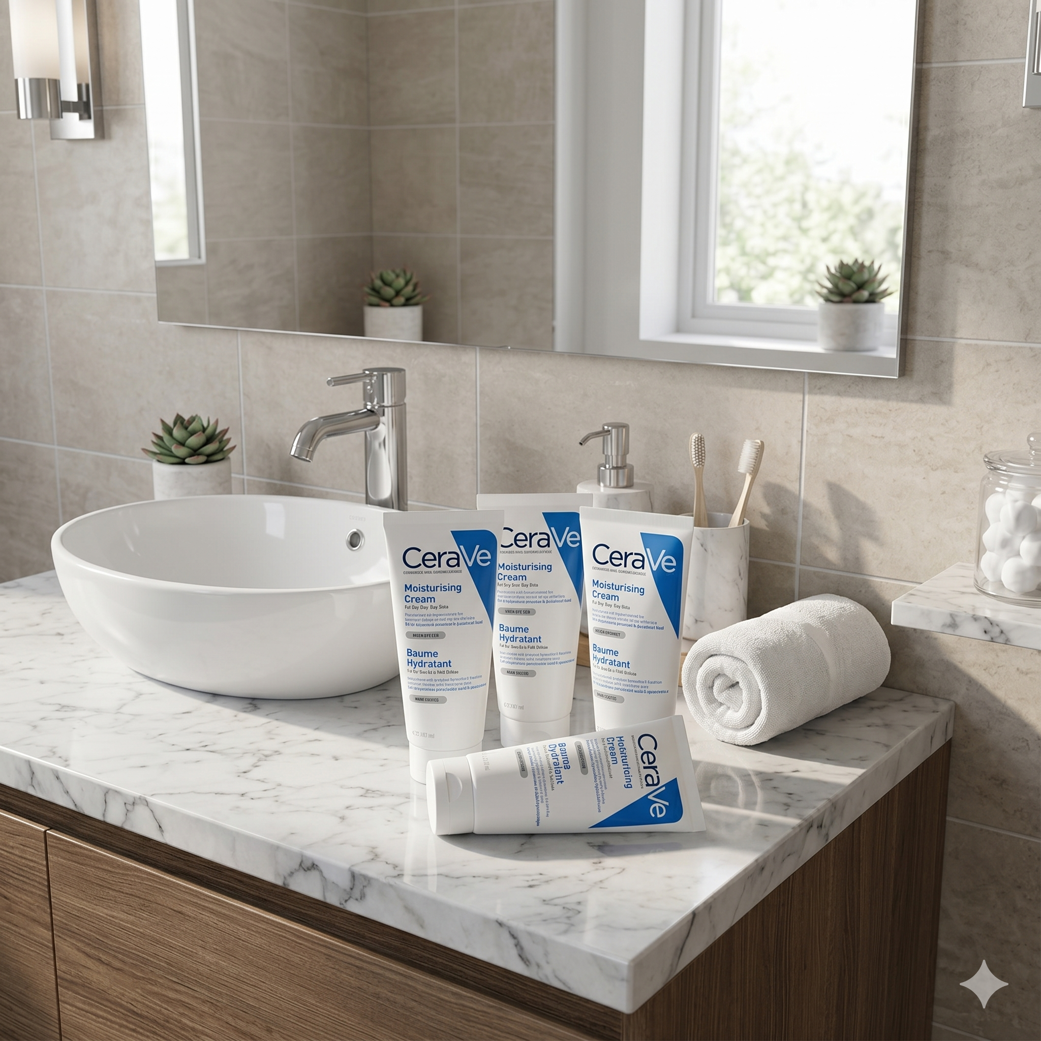 CeraVe Fuktighetskrem 177 ml 4 pakning