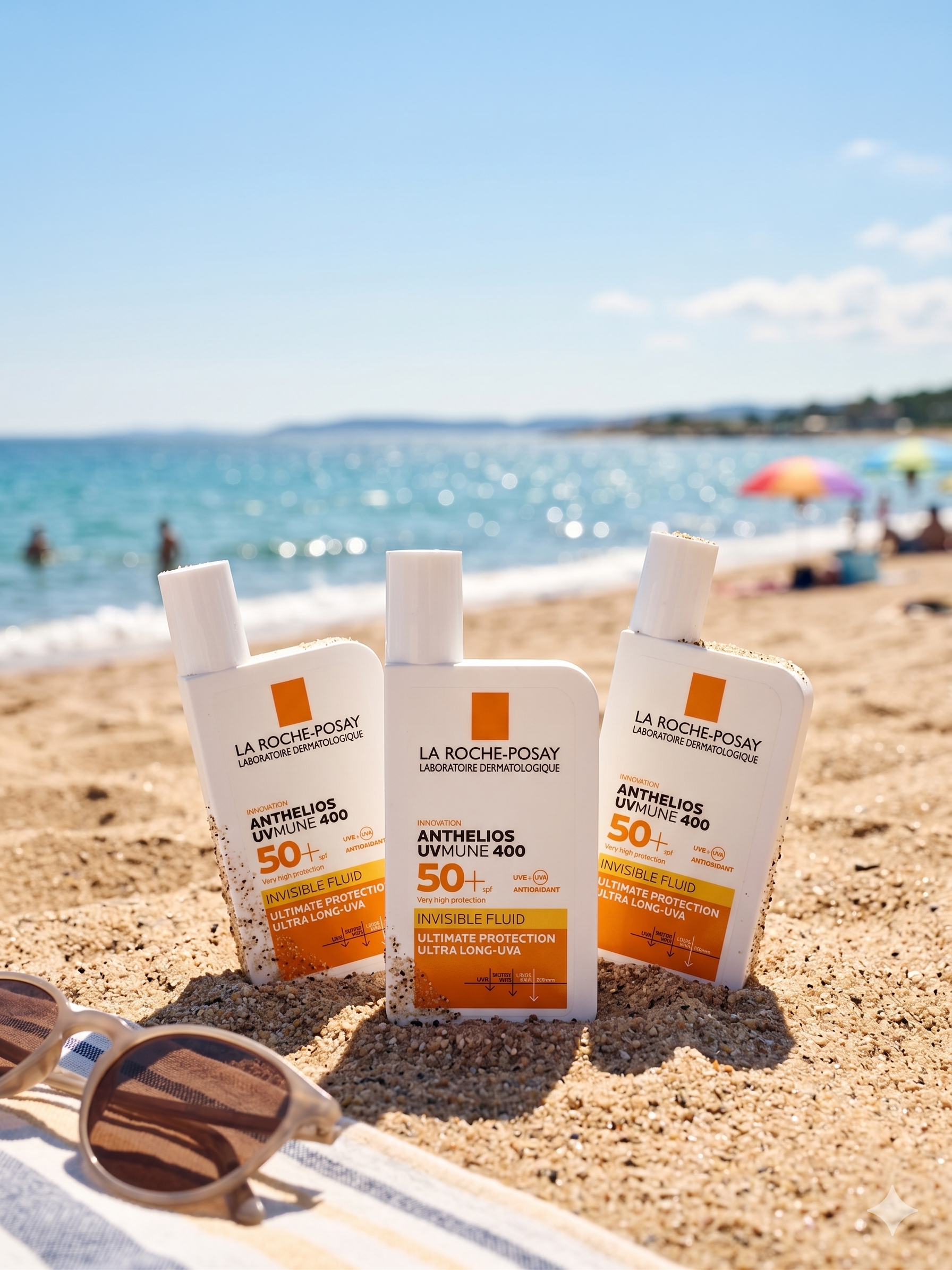 La Roche-Posay Anthelios UVMUNE Ultralight Cream SPF50+ 50 ml 3 pakker