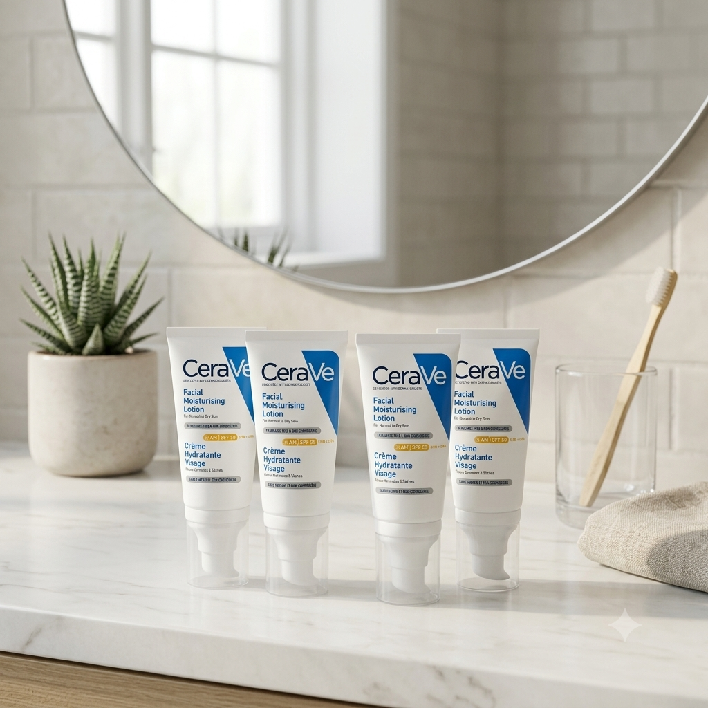 Cerave Ansiktskrem SPF 50 52 ml 4 stk. 