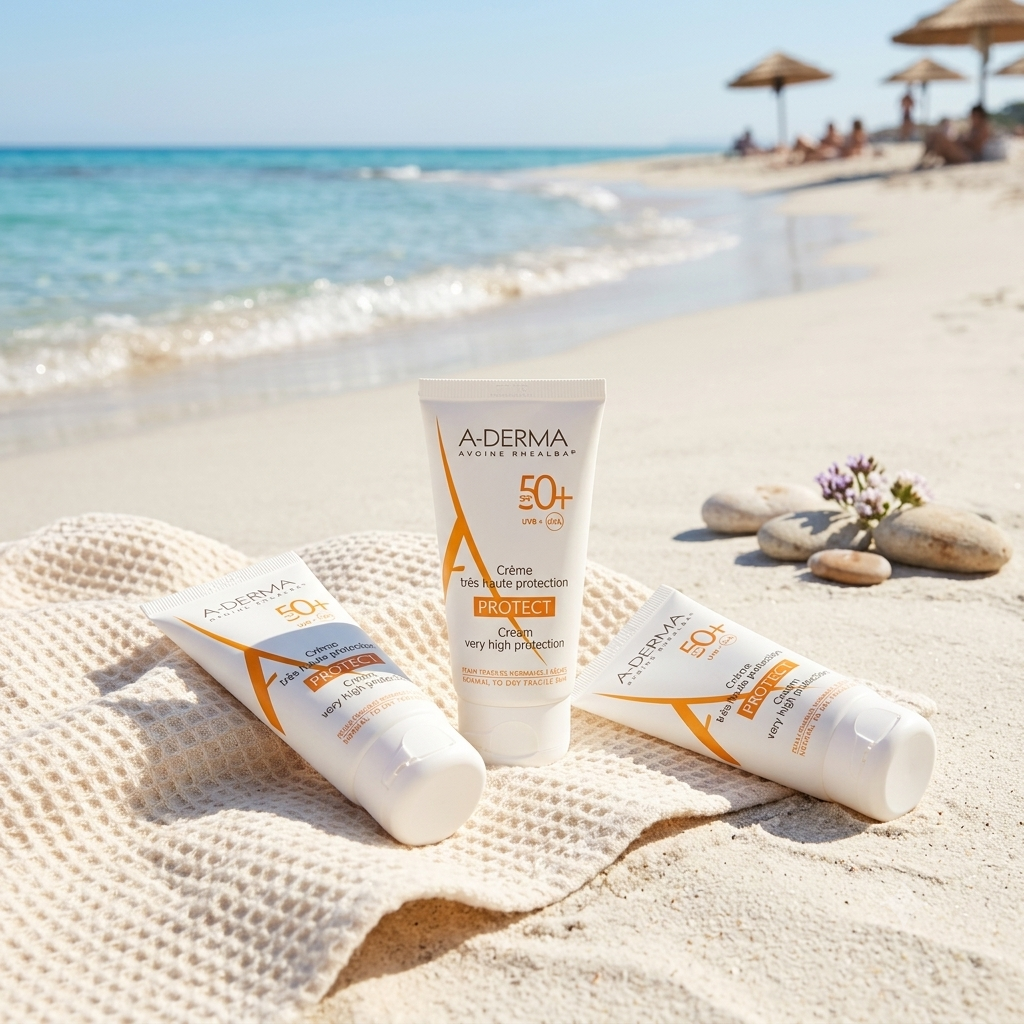 A-Derma Protect Face Cream SPF50+ 40ml 3 stykker