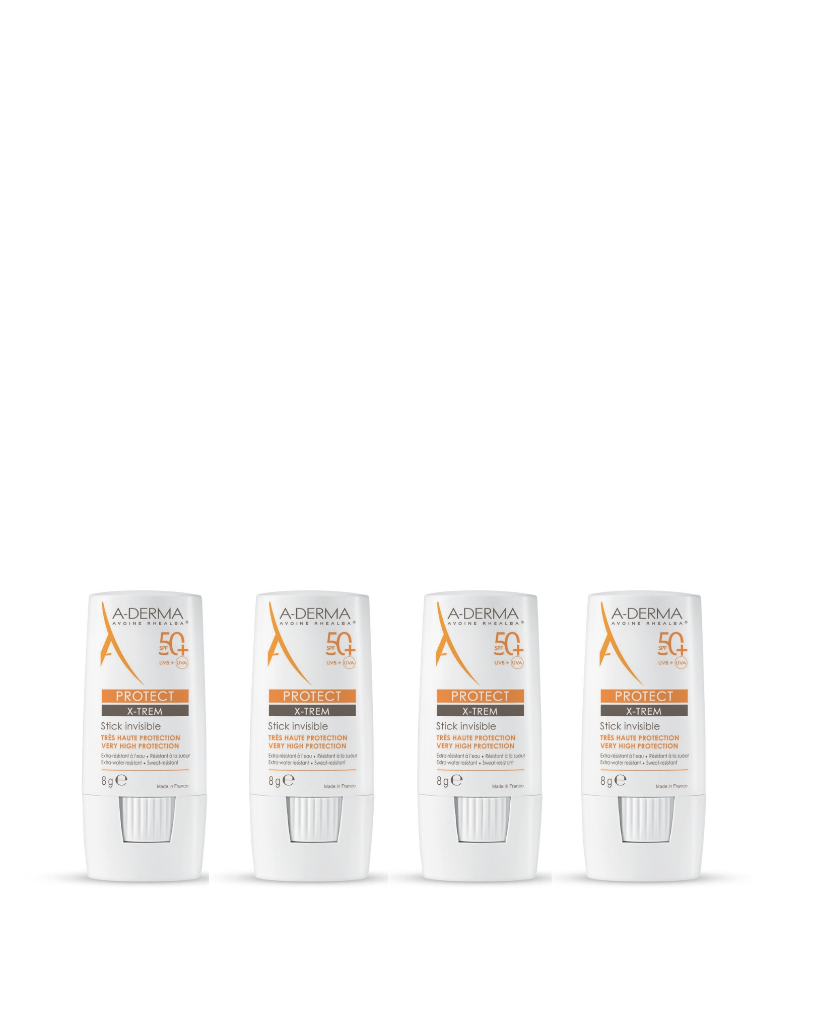 A-Derma protect X-Trem stick SPF50+ 8 g 3 pakker