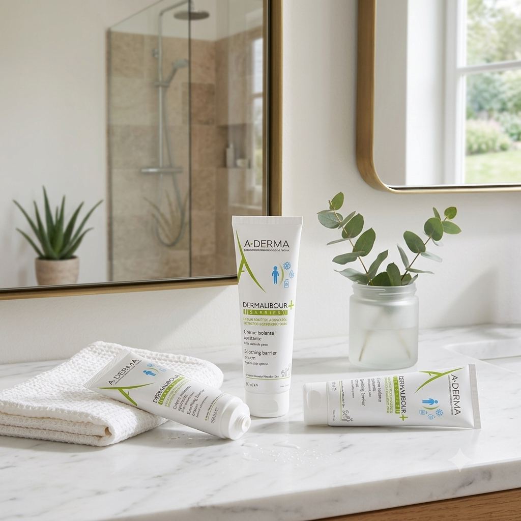A-Derma Dermalibour+ Barrier Cream 100ml 3 stykker