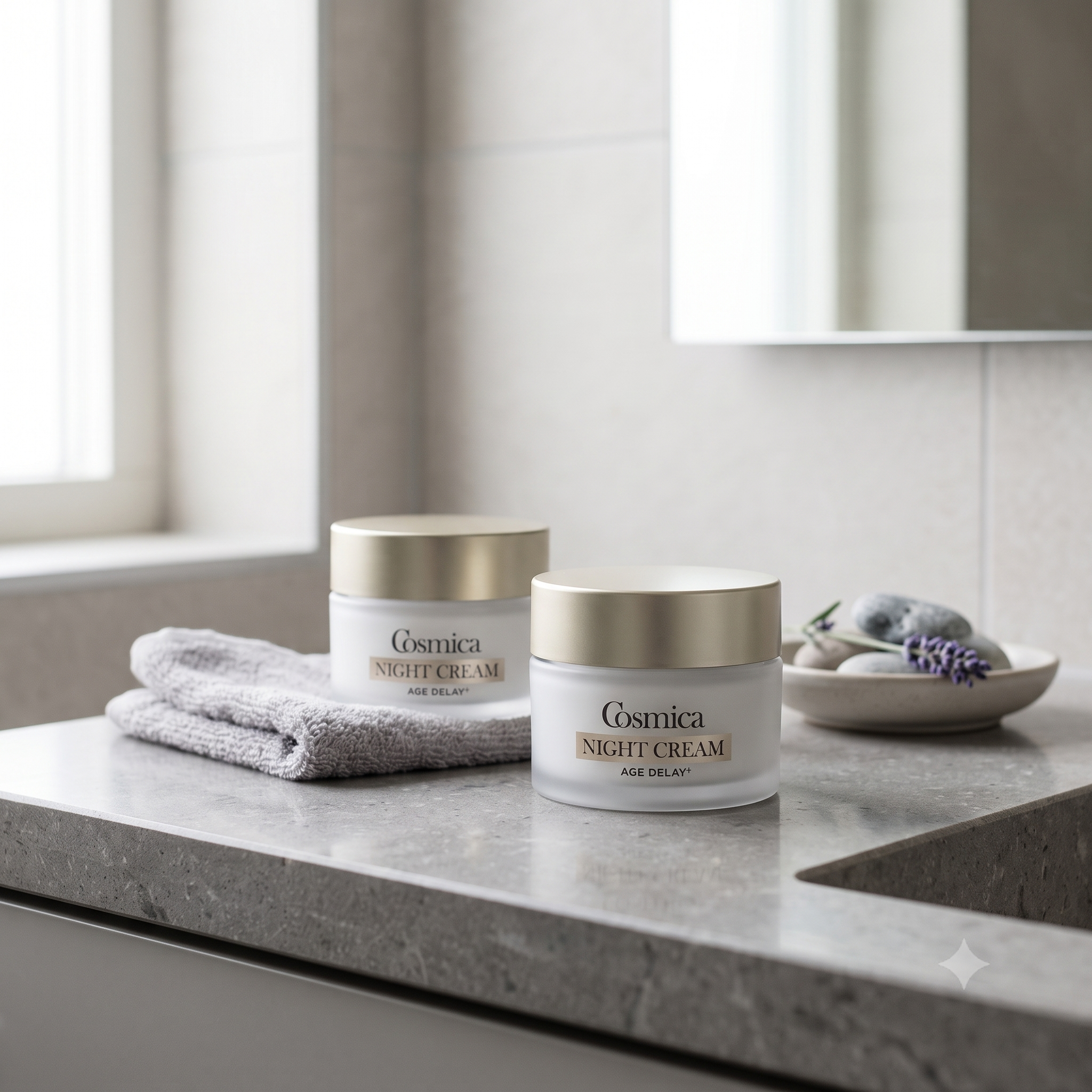 Cosmica Age Delay+ Night Cream 50 ml 2 stykker