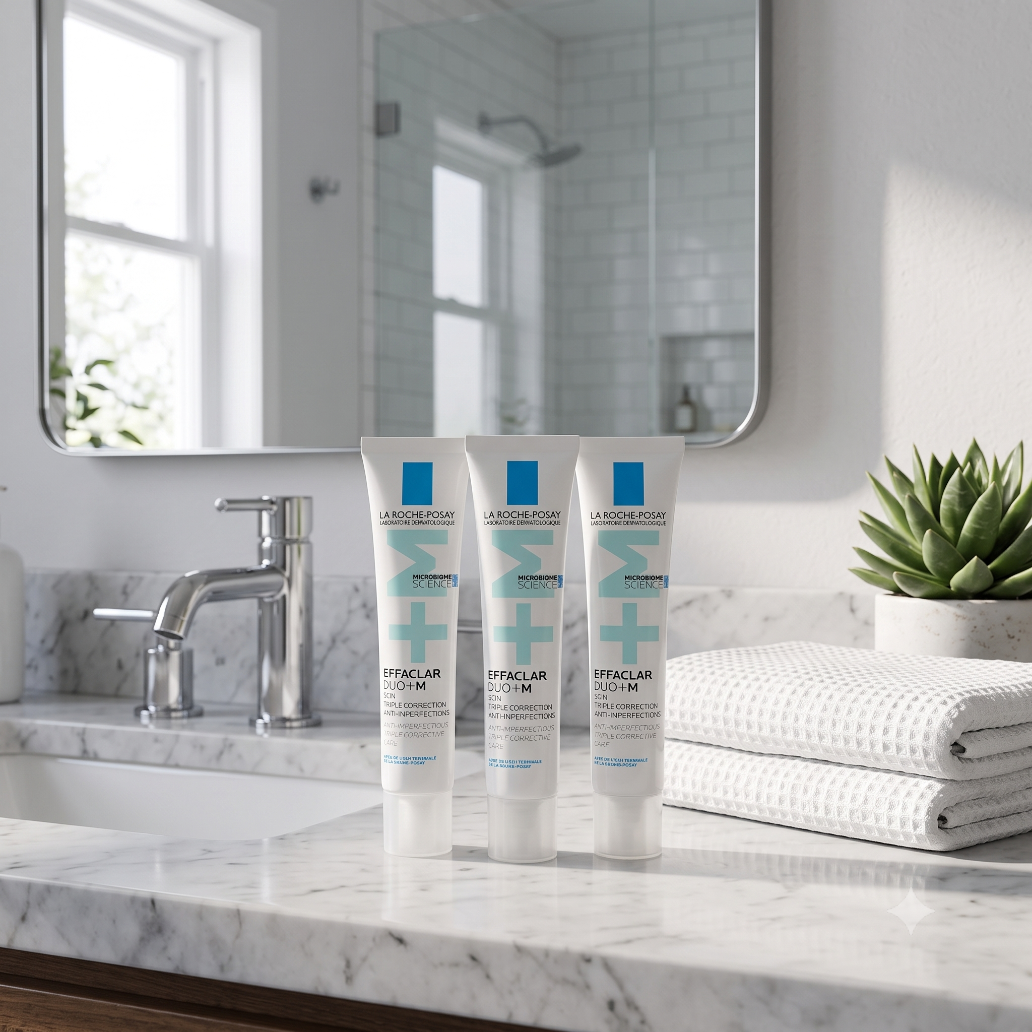 La Roche-Posay Effaclar Duo+m 40 ml 3 stykker
