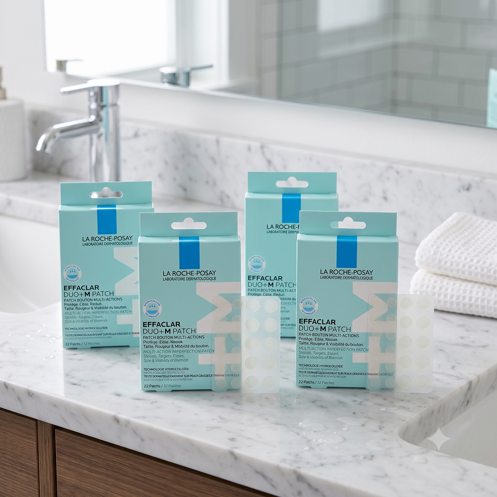 La Roche-Posay Effaclar Duo+M Blemish Patches 22 stk 4 stykker