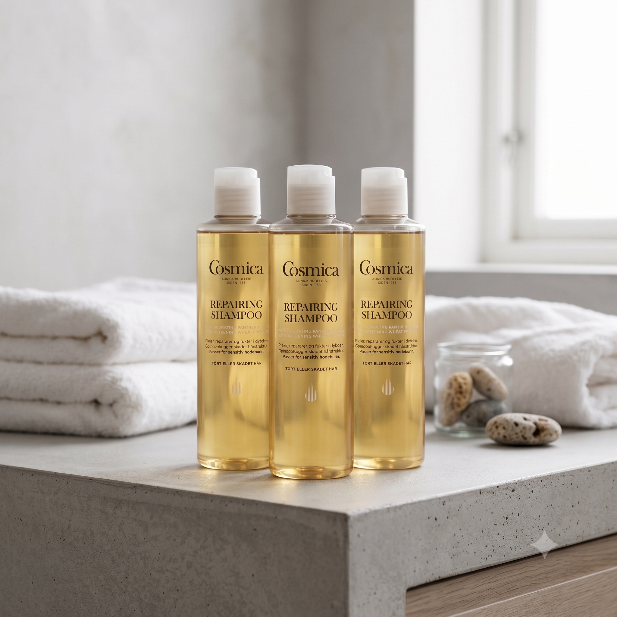 Cosmica Repairing Shampoo 250 ml 3 stykker