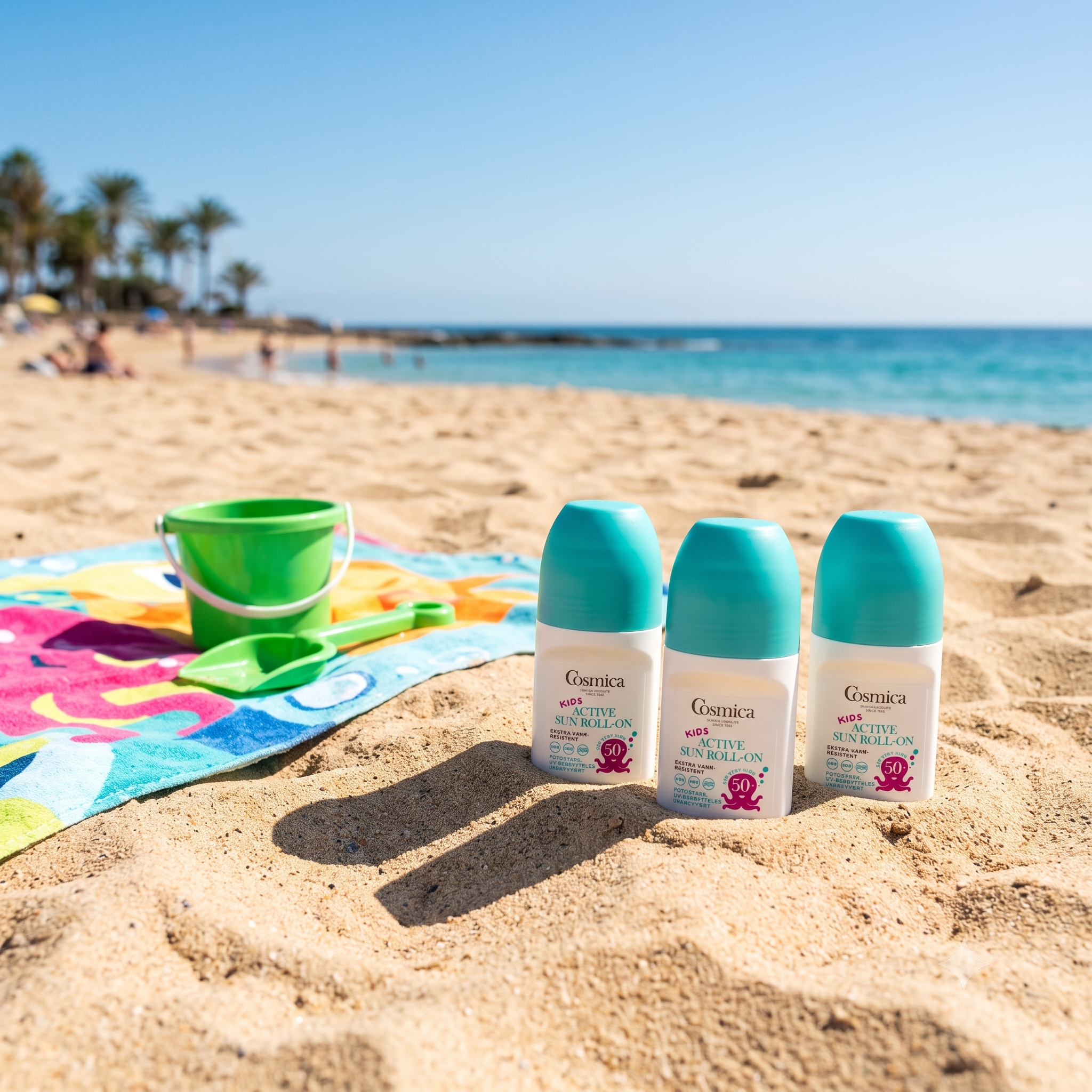 Cosmica Kids Active Roll-on SPF 50+ 50ml 3 stykker