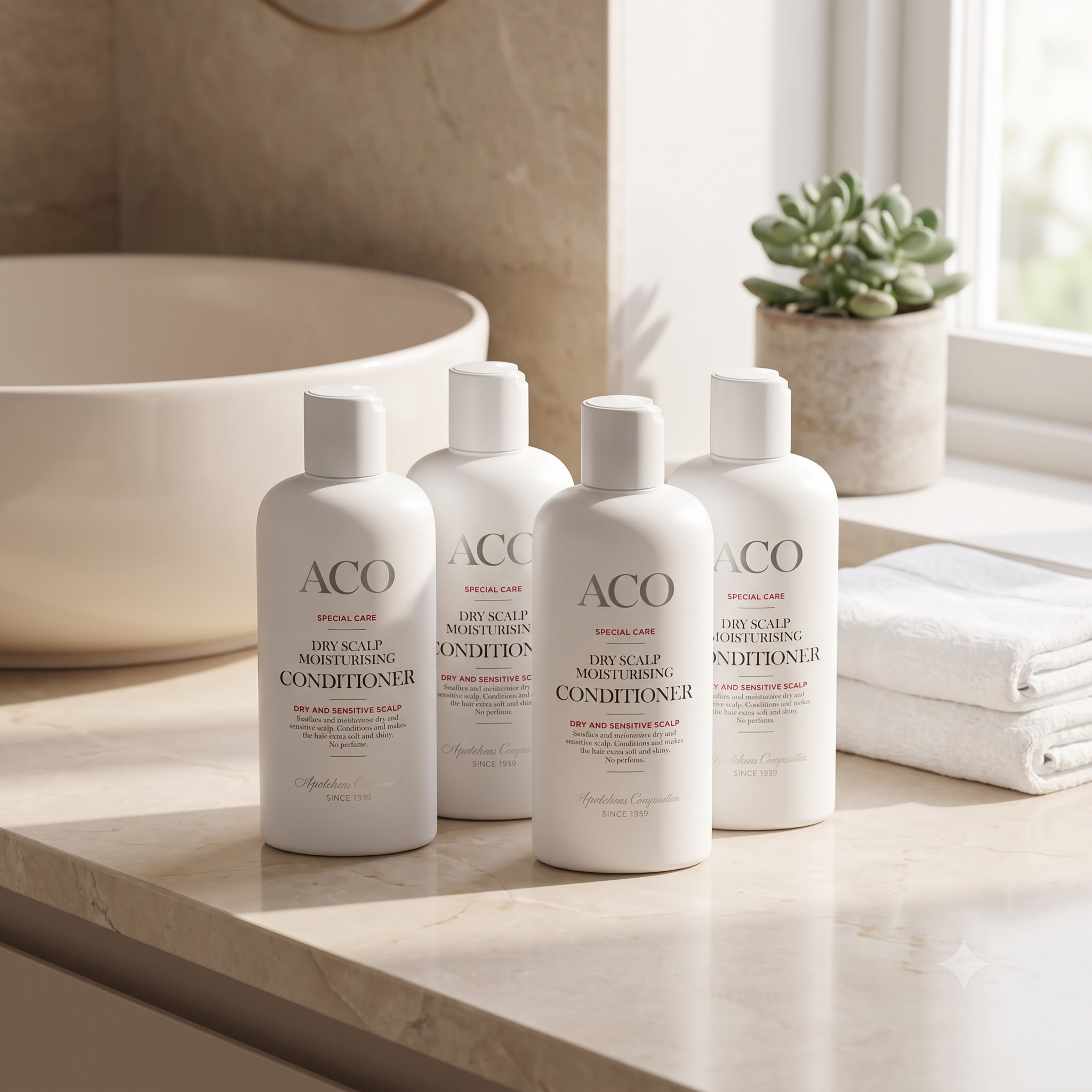 ACO Special Care Dry Scalp Moisturising Conditioner 200ml 4 stykker
