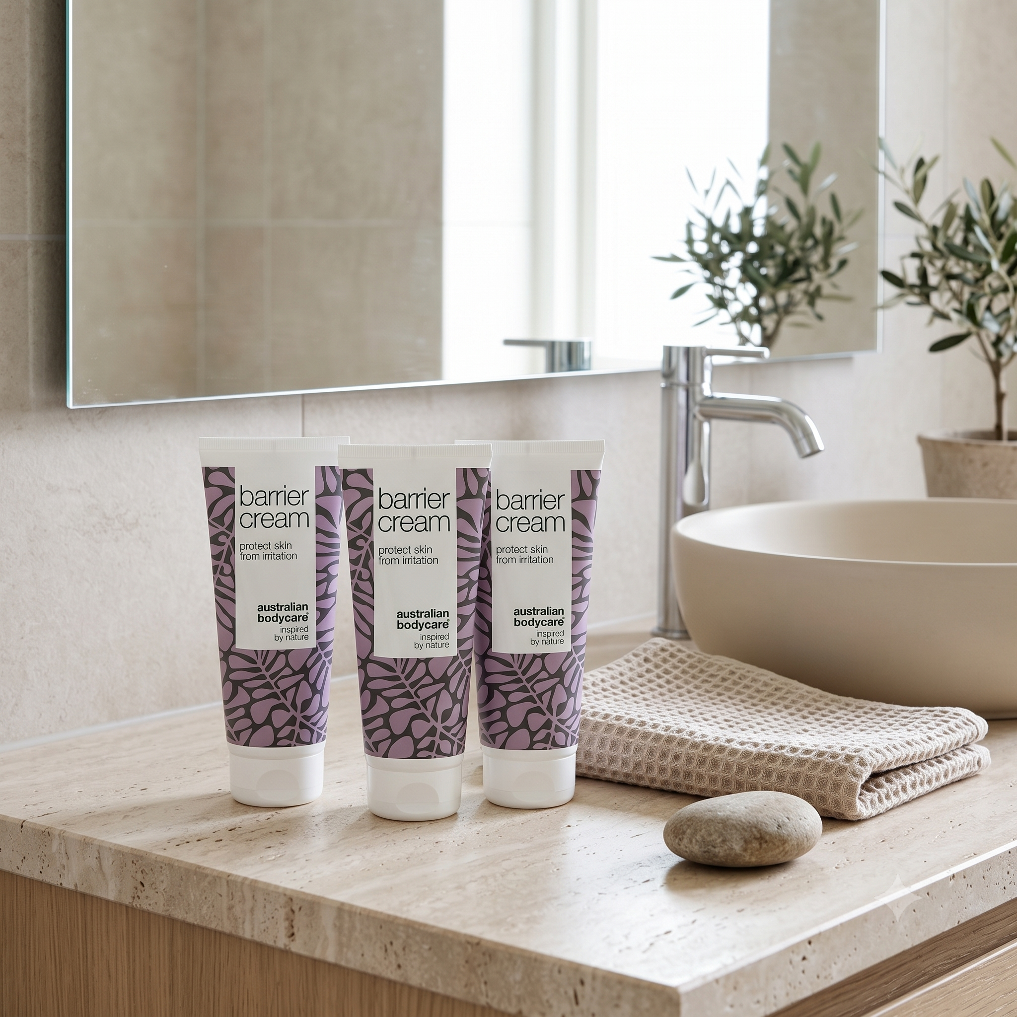Australian Bodycare Barrierekrem til irritasjon i underlivet 100 ml 3 stykker
