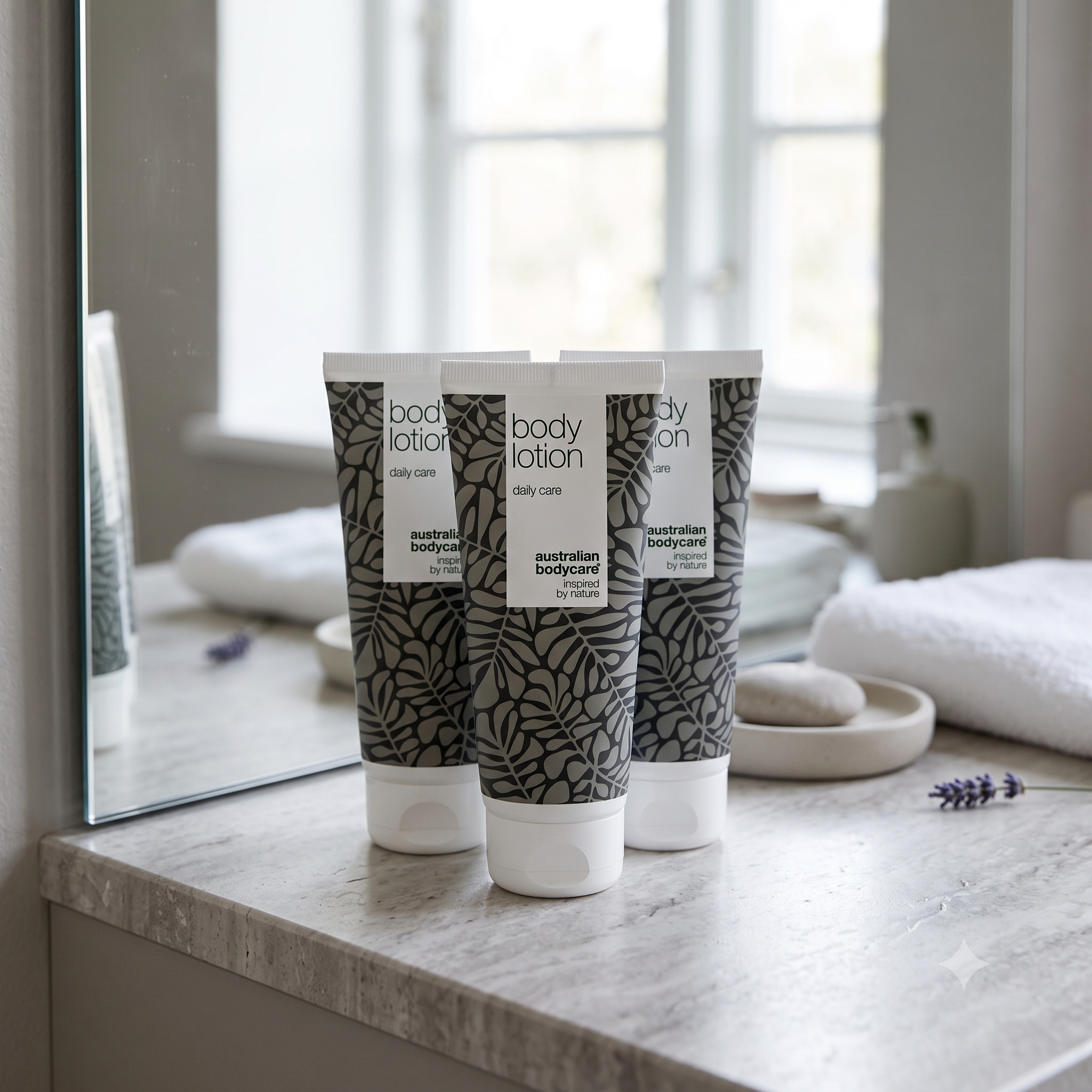 Australian Bodycare Tea Tree Oil Body Lotion til tørr hud 200 ml 3 stykker