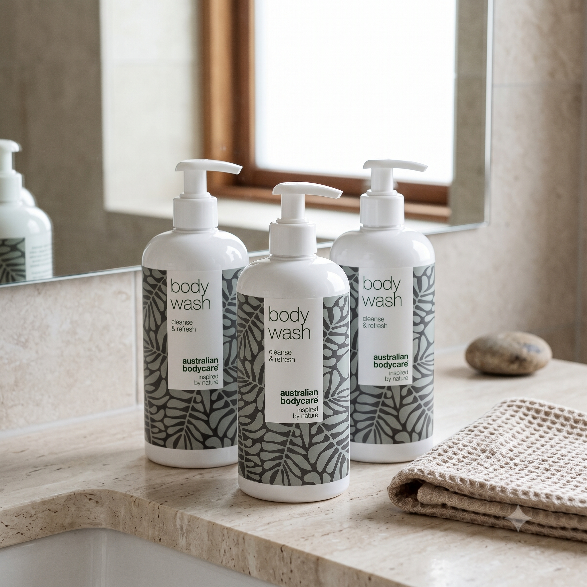 Australian Bodycare Tea Tree Oil Dusjsåpe til uren hud 500 ml 3 stykker