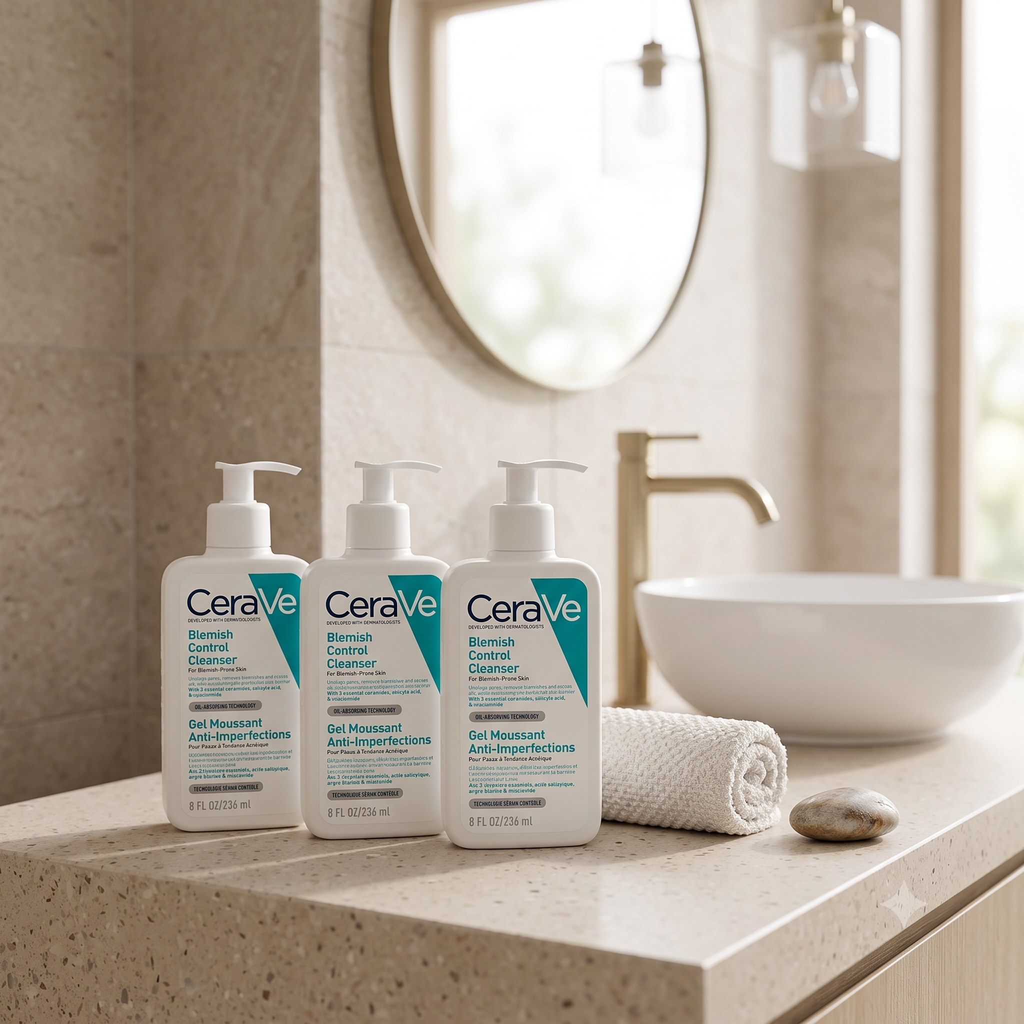 CeraVe Blemish Control Cleanser 236 ml 3 stykker