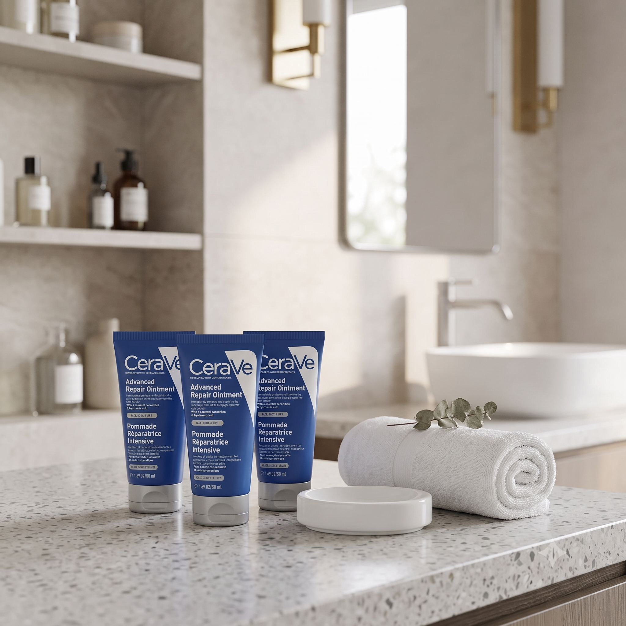 CeraVe Advanced Repair Ointment Gelekrem 50ml 3 stykker