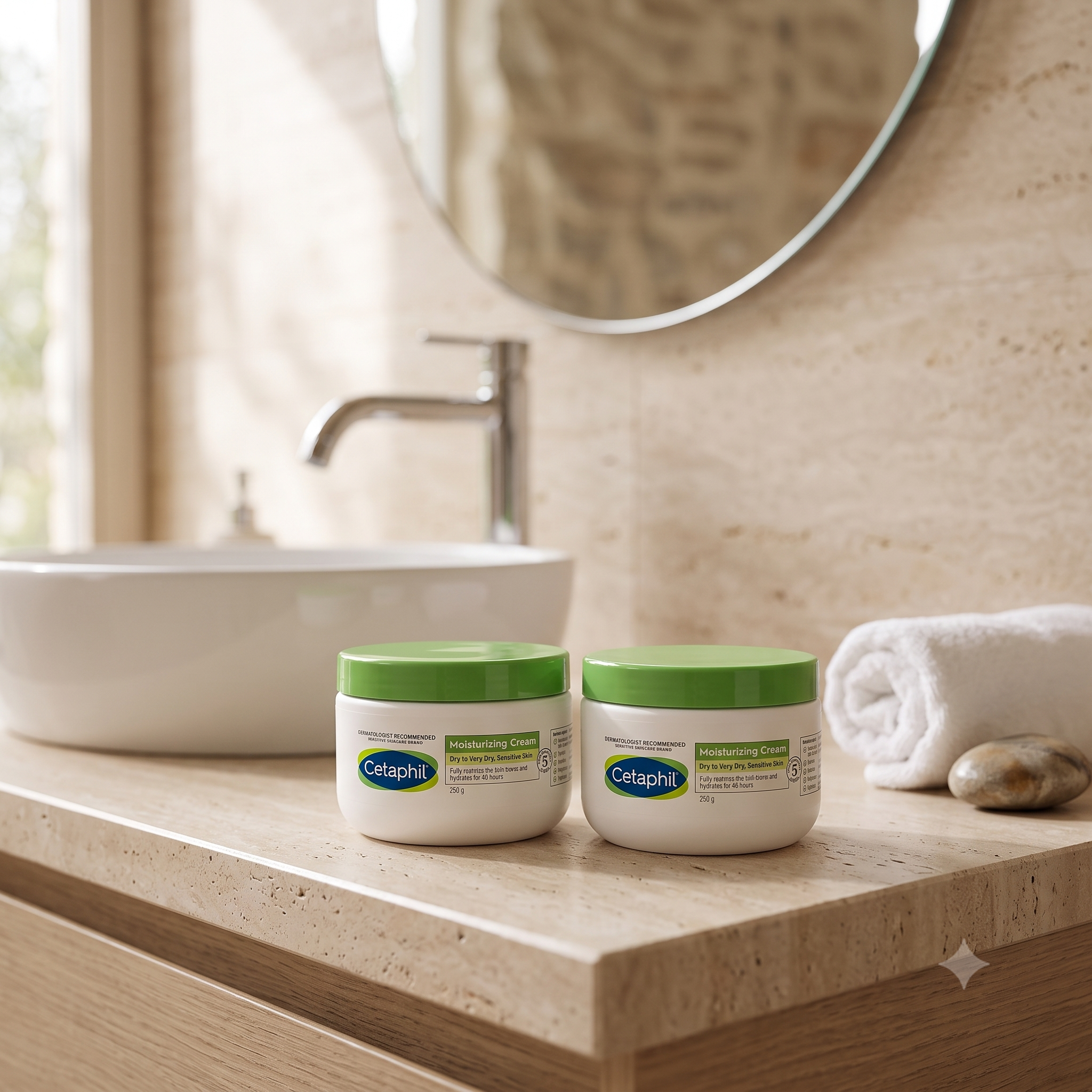 Cetaphil Moisturizing Cream 250 g 2 stykker