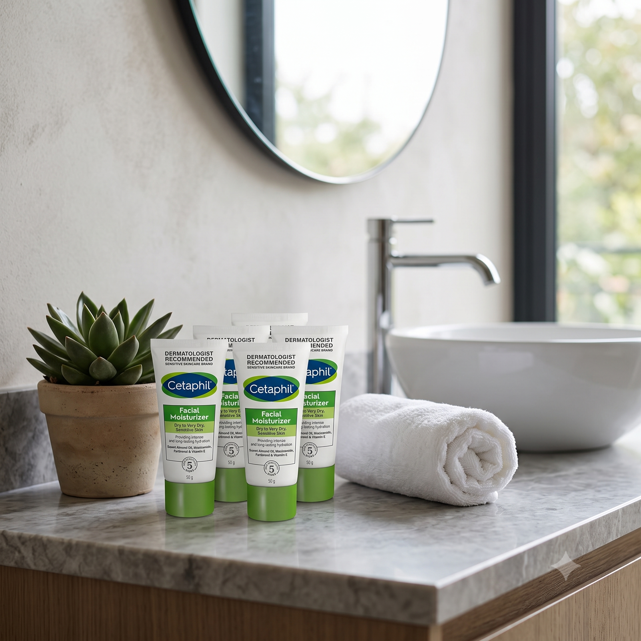 Cetaphil Facial Moisturizer 50 g 6 stykker