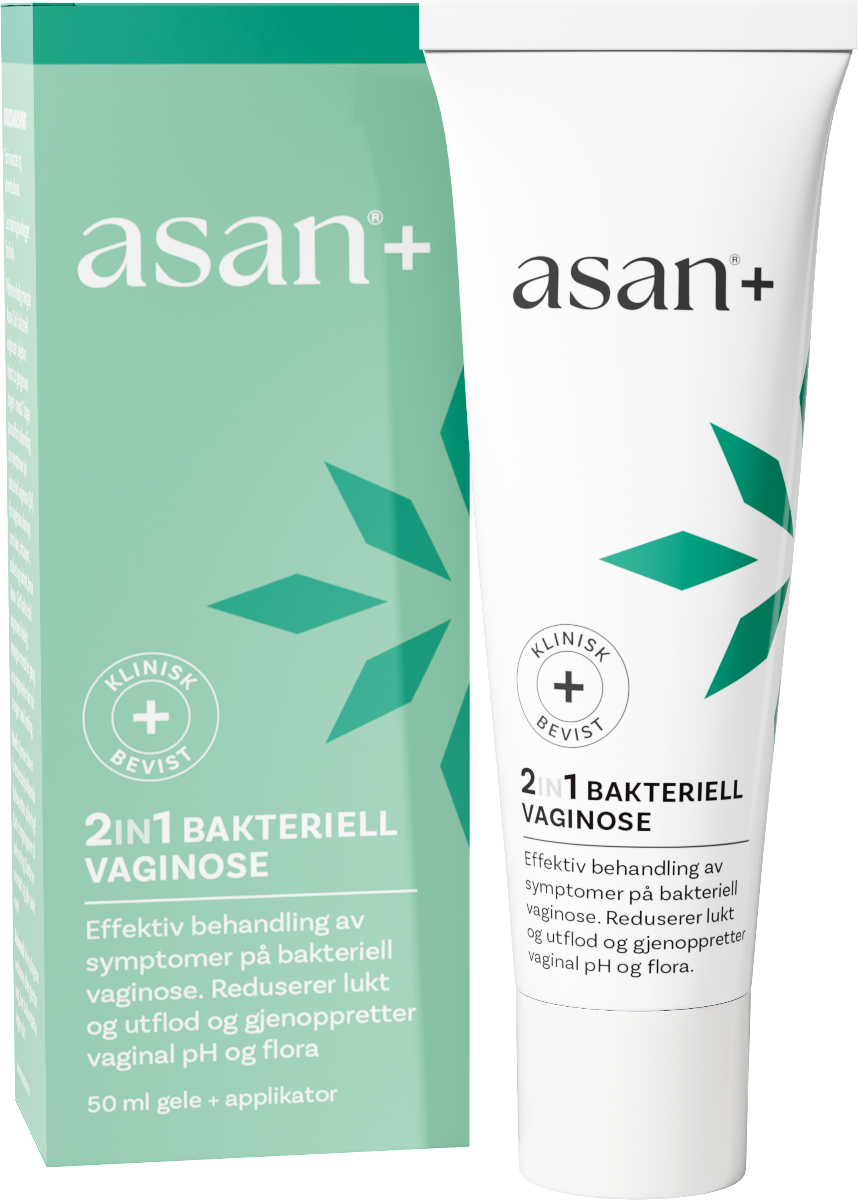Asan+ 2in1 Bakteriell Vaginose, 50ml