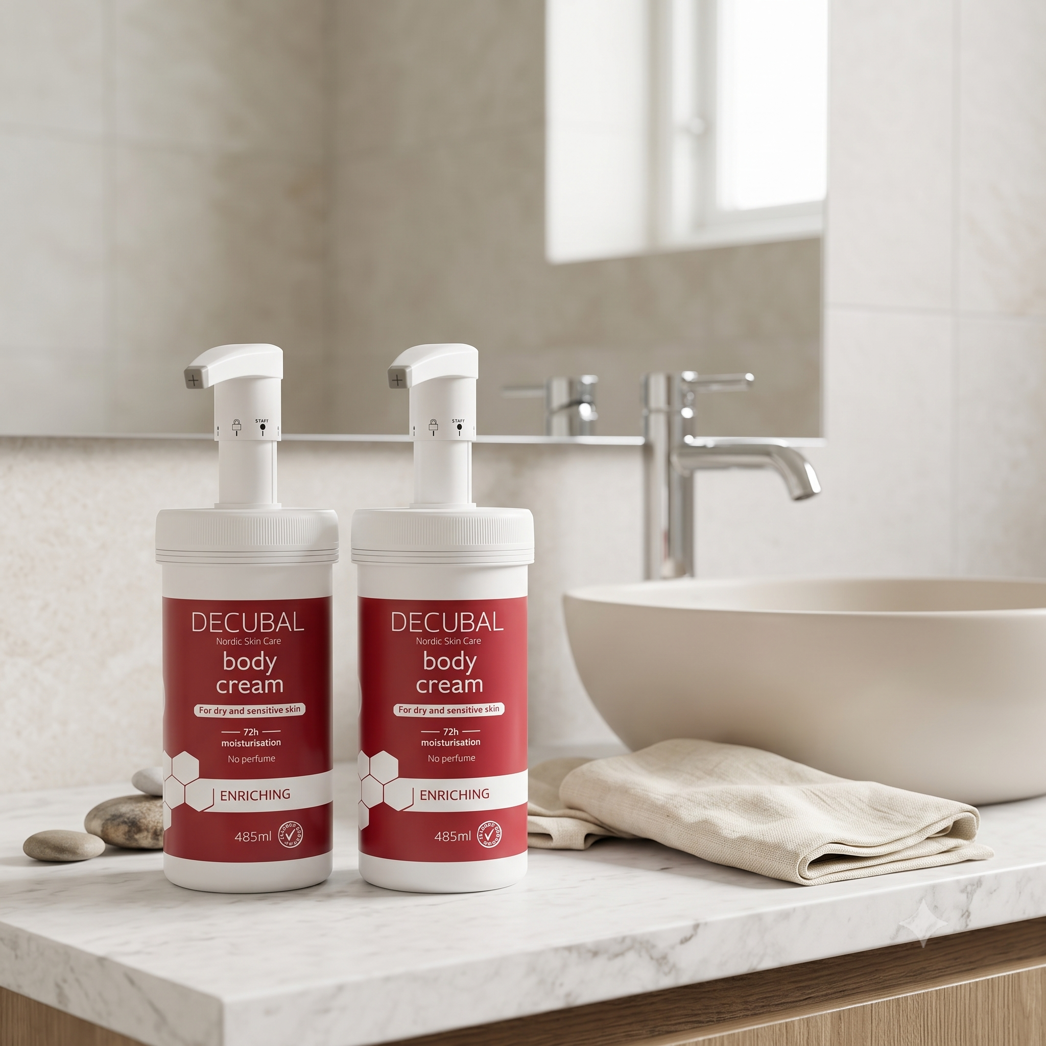 Decubal Body Cream 435g 2 stykker