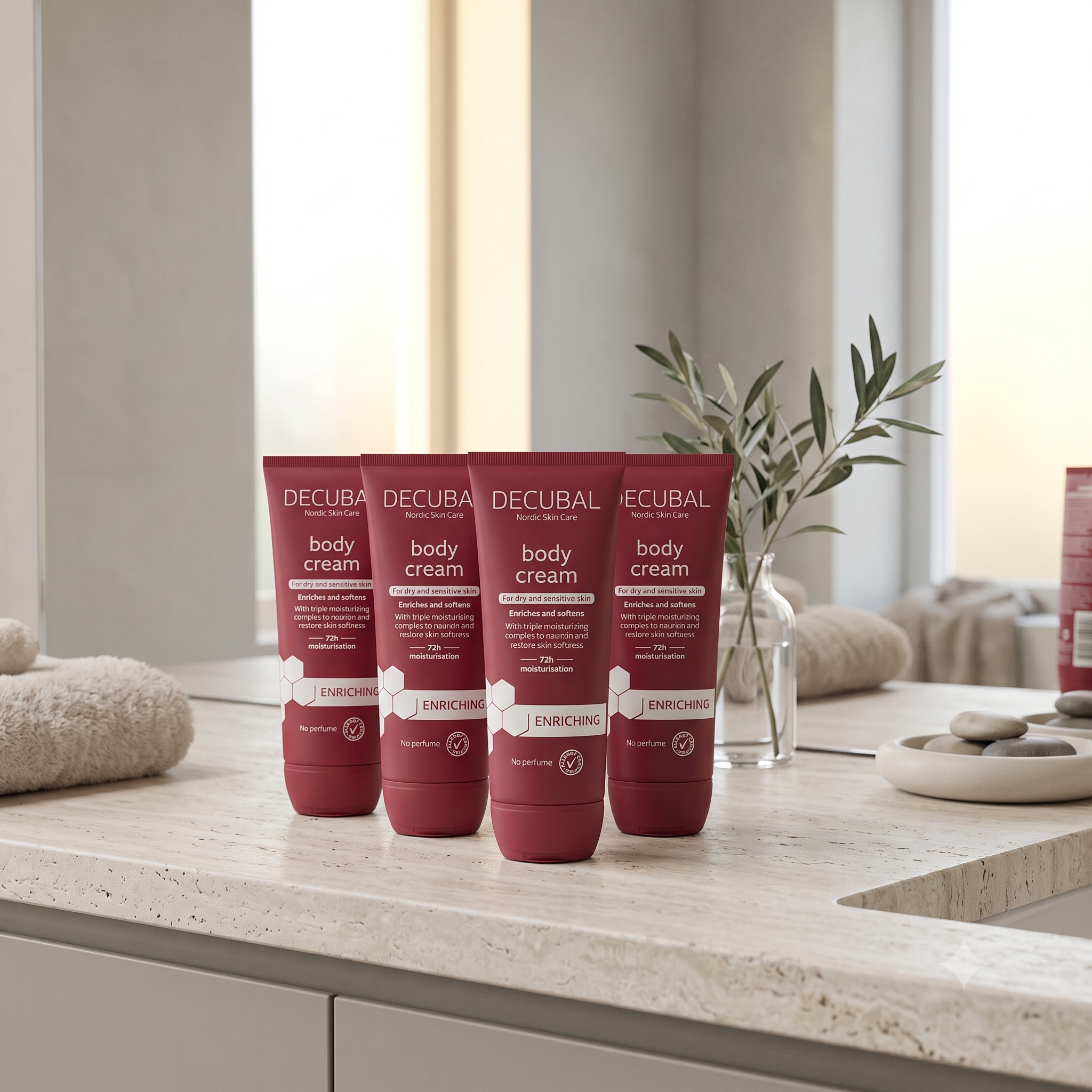 Decubal Body Cream 250ml 5 stykker