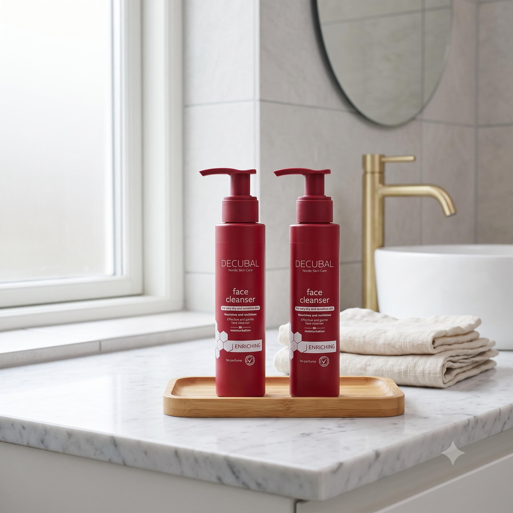 Decubal Enriching Face Cleanser 150 ml 2 stykker