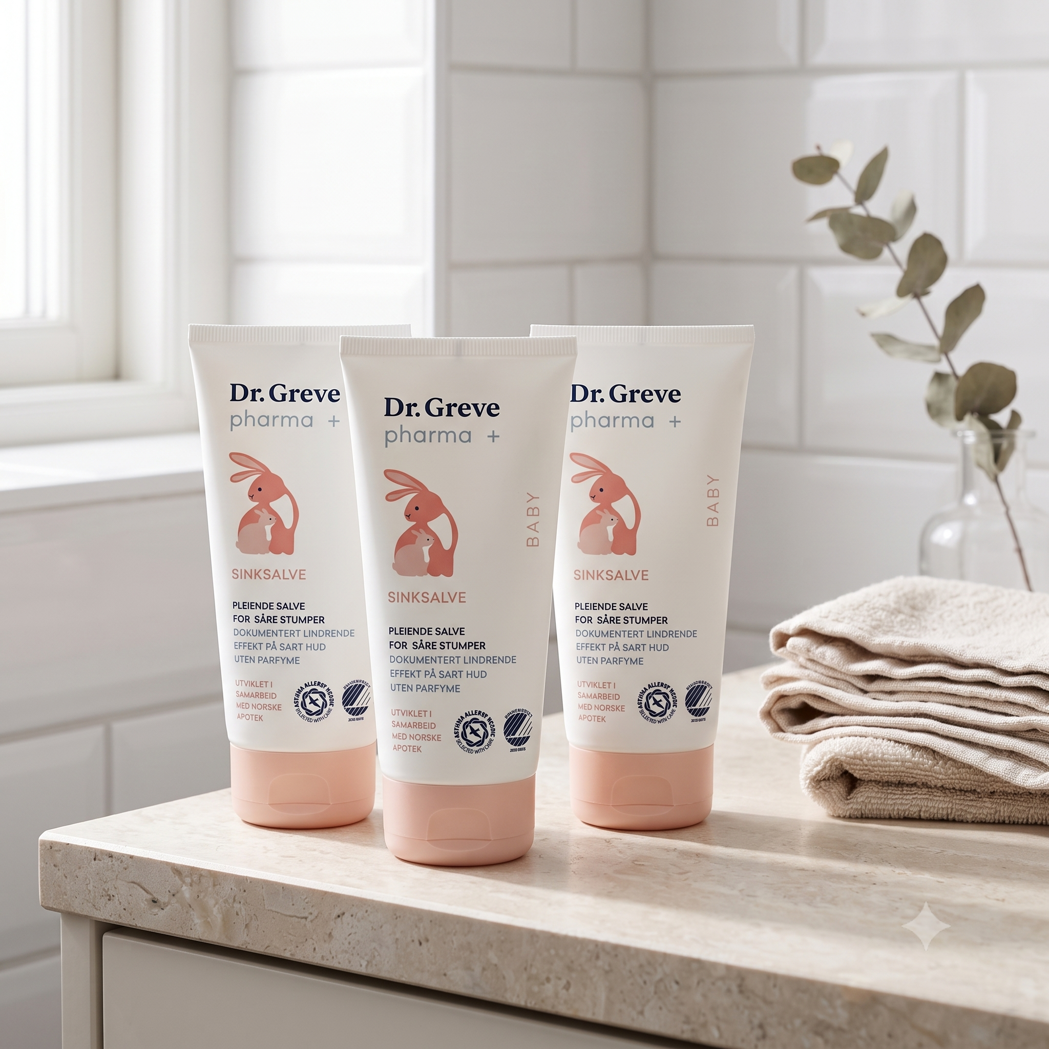 Dr. Greve Pharma Baby Sinksalve 50ml 3 stykker