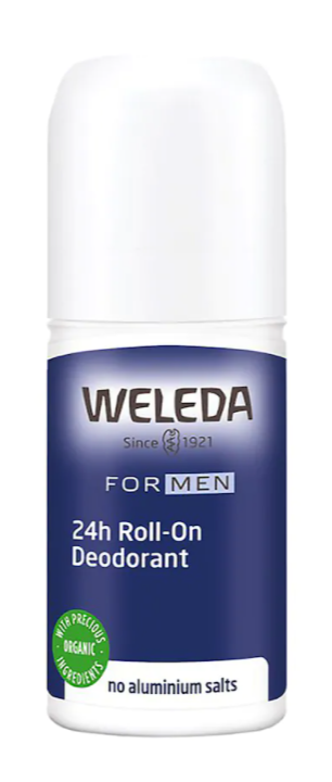 Weleda For Men 24h Roll-on Deodorant uten aluminium 50 ml