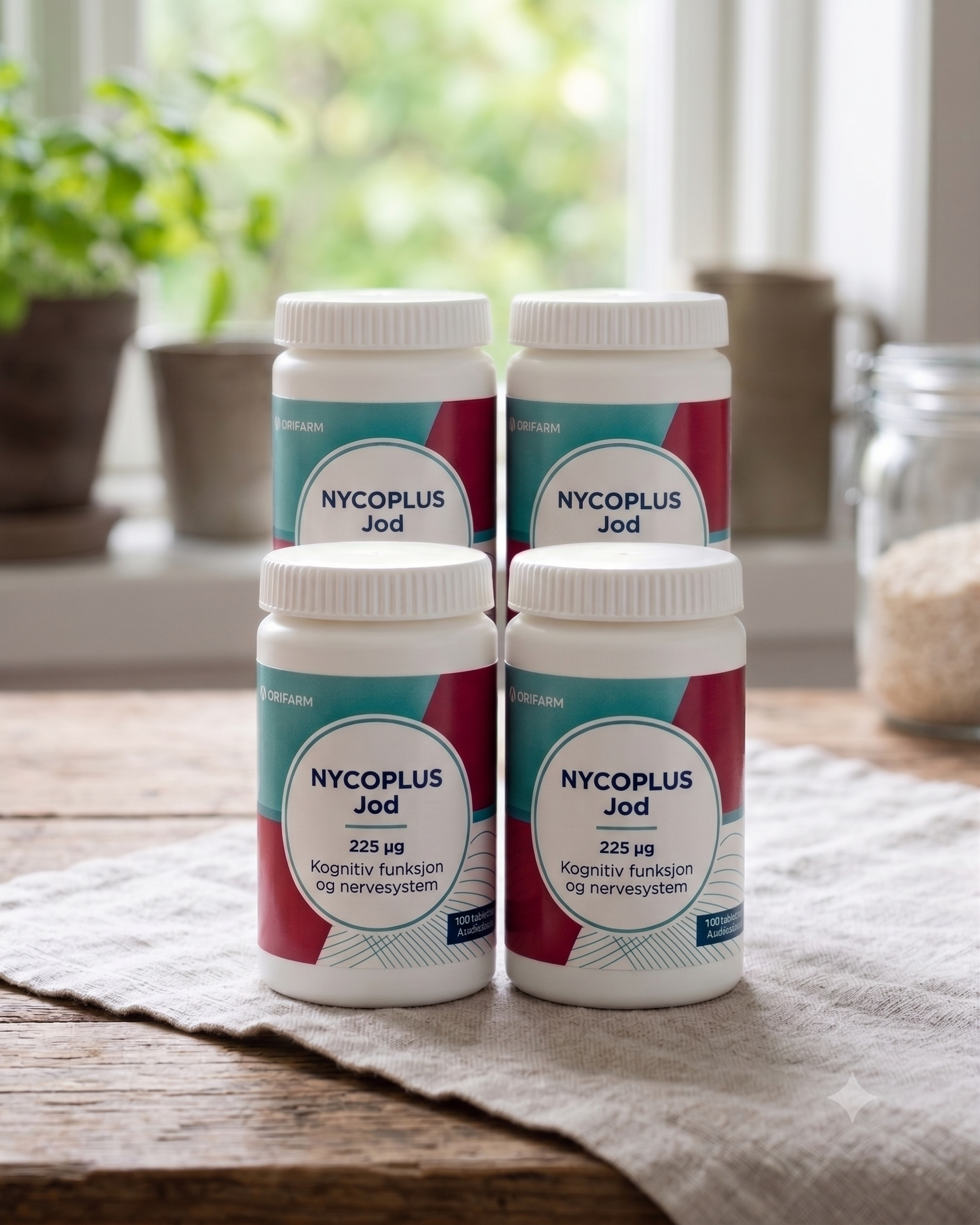 Nycoplus Magnesium spesial 350 mg 100 stk 4 stykker