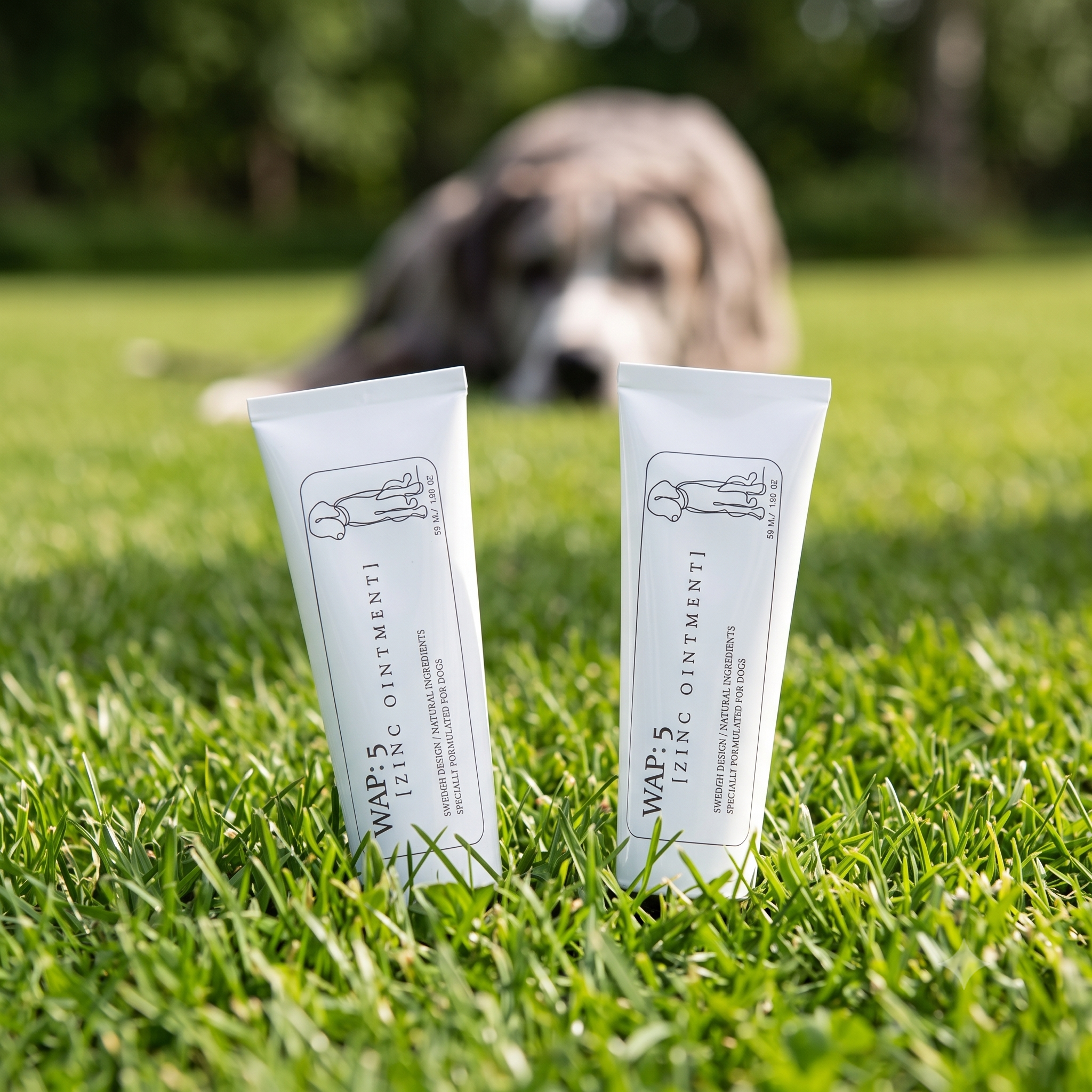 WAP: 5 Sinksalve til hund 50 ml 2 stykker