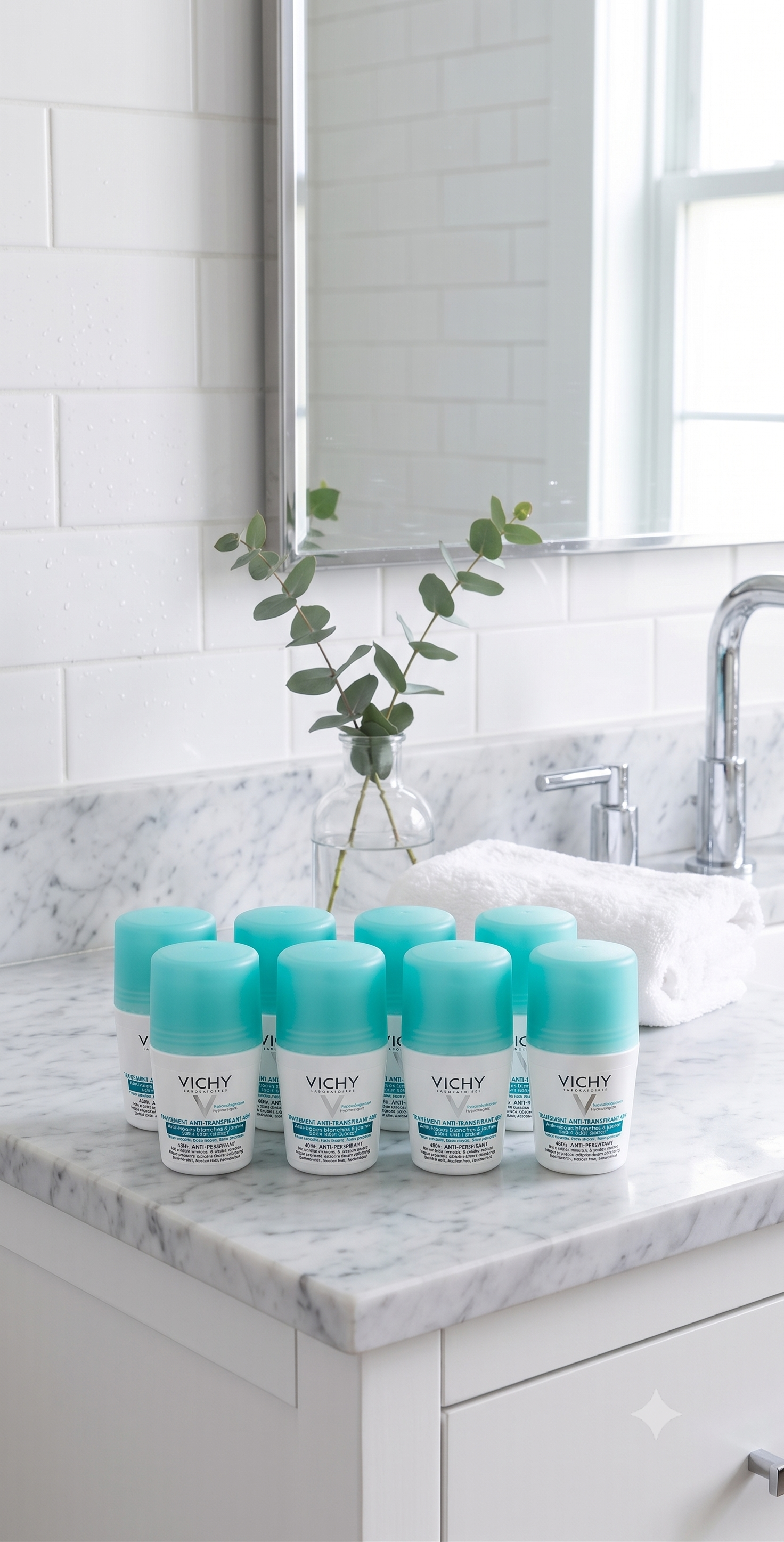 Vichy Anti-Trace 48h antiperspirant 50 ml 8 stykker