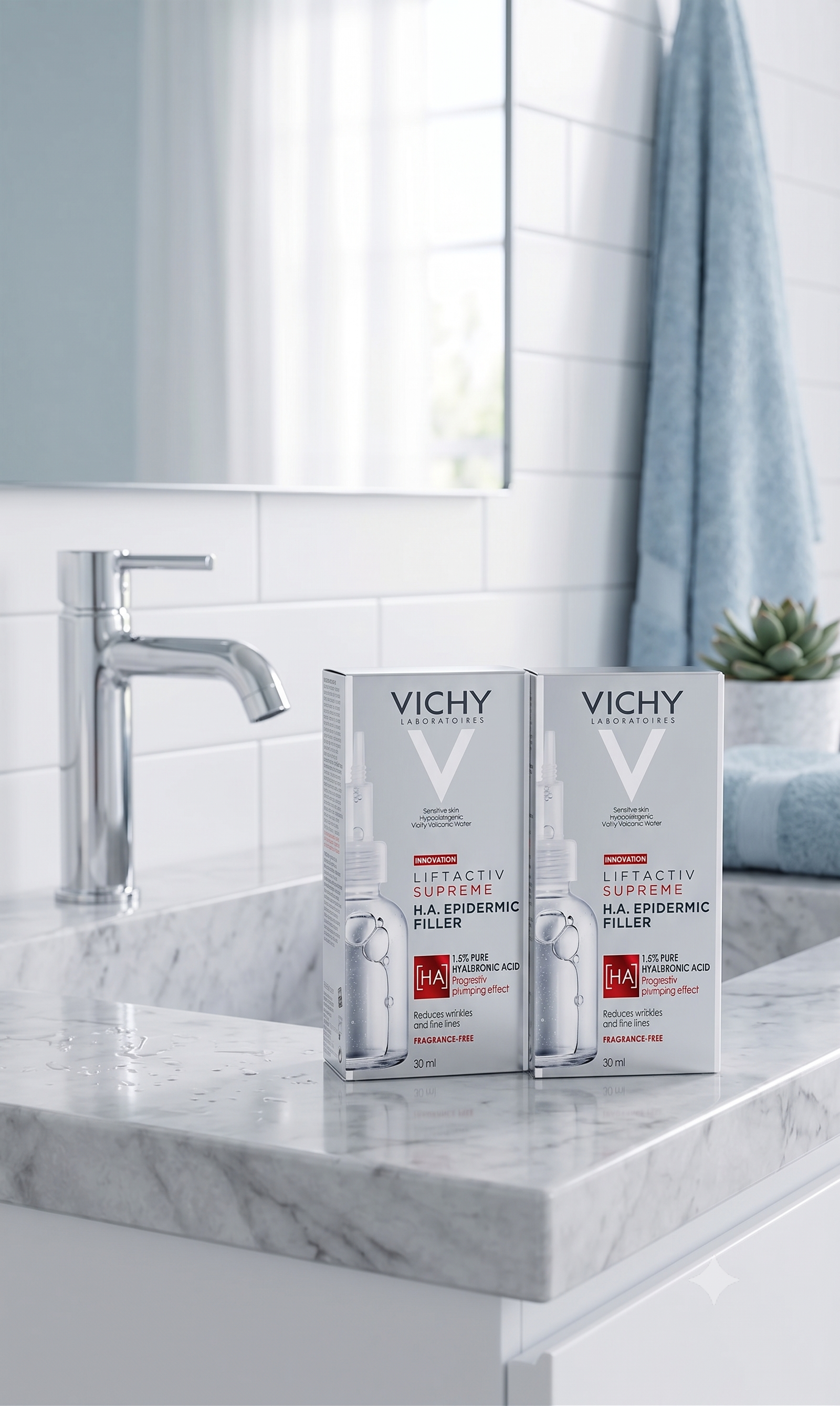 Vichy Liftactiv Supreme H.A. Epidermic Filler 30 ml 2 stykker